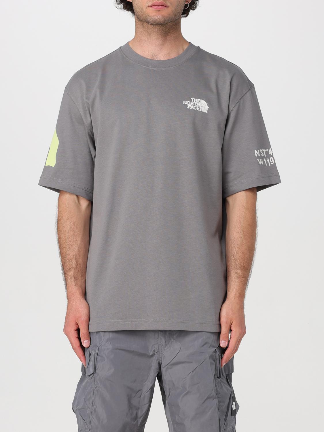 THE NORTH FACE: T-shirt men - Grey | The North Face t-shirt NF0A87F6 ...