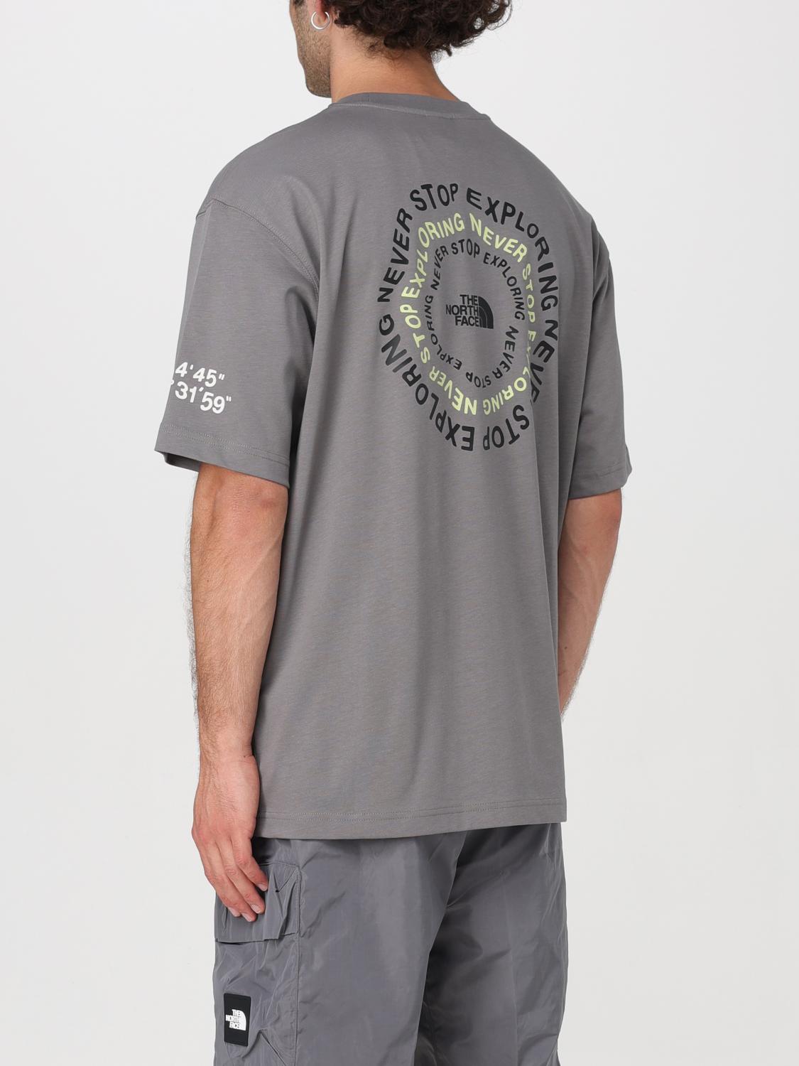 THE NORTH FACE: T-shirt men - Grey | The North Face t-shirt NF0A87F6 ...