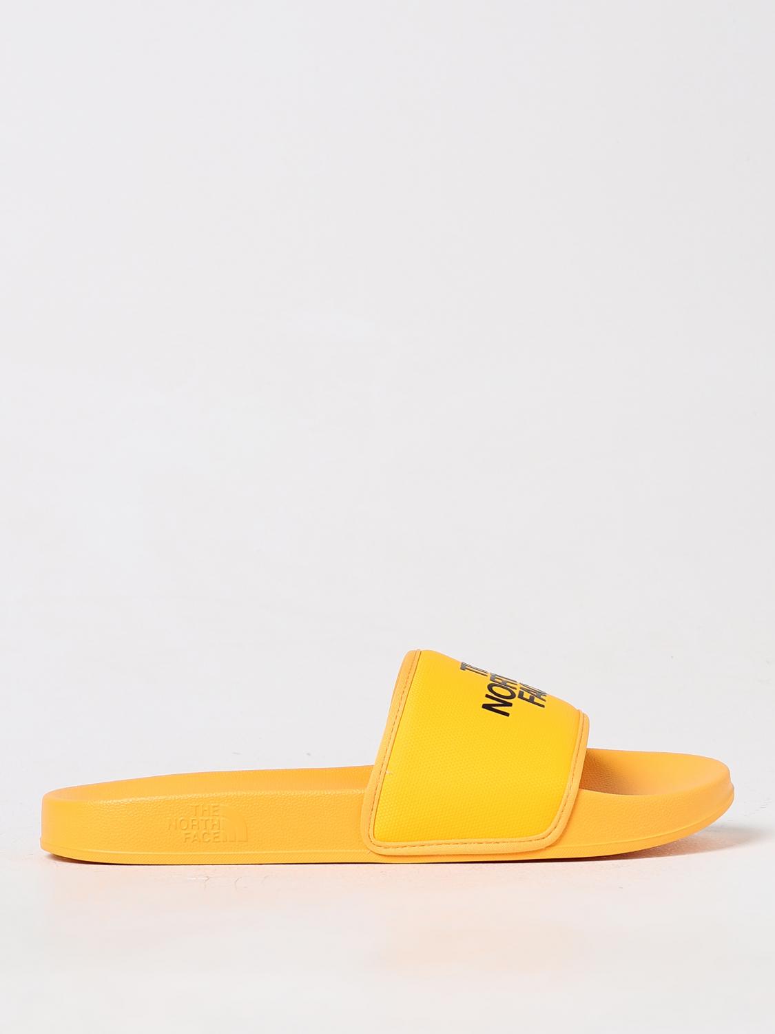 The North Face Base Camp Iii Slide Sandals In Yellow