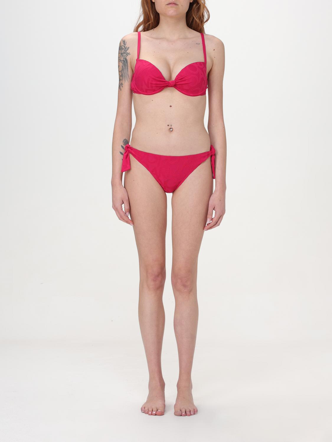 Shop Emporio Armani Swimsuit  Woman Color Cherry