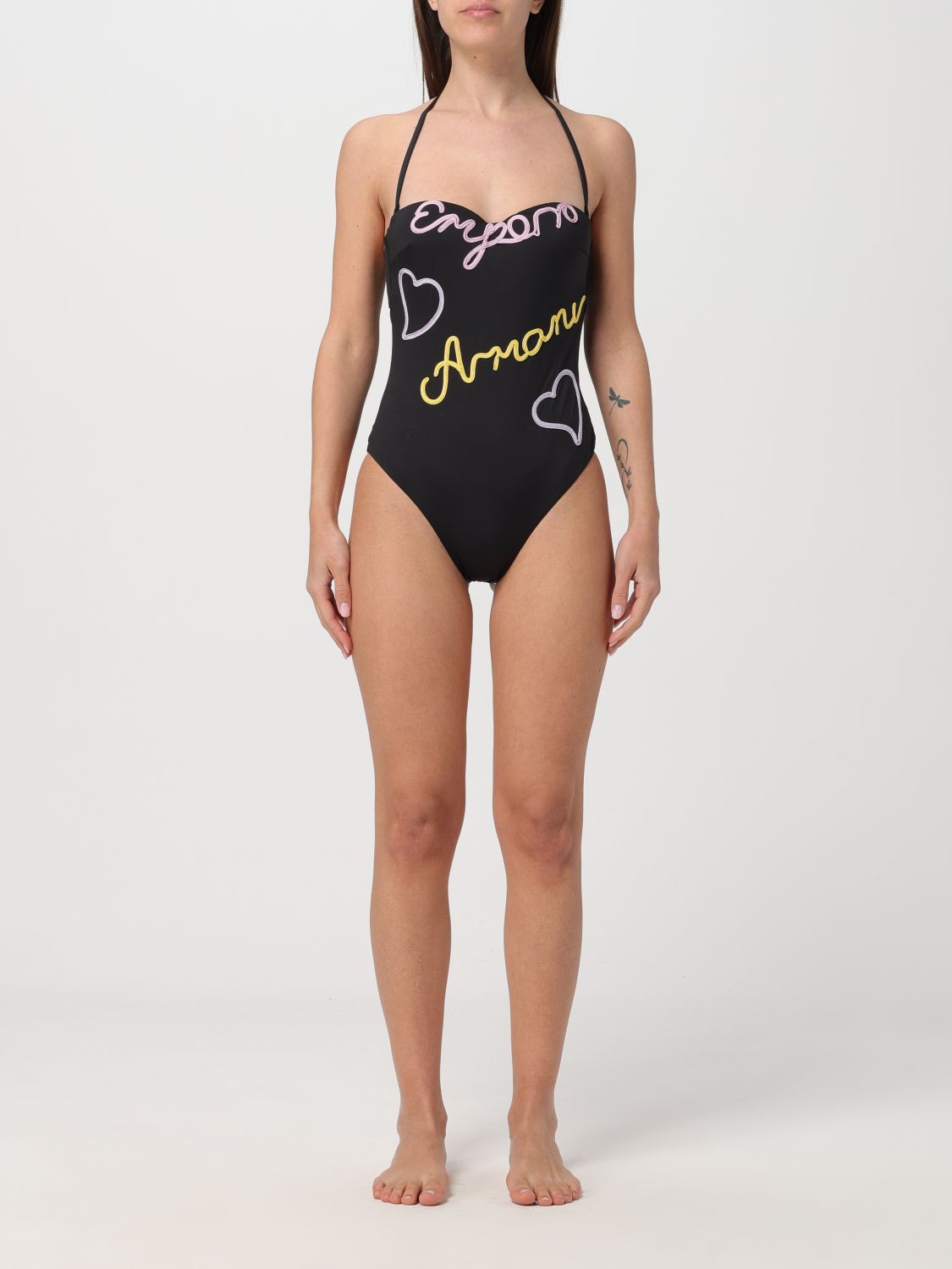 Emporio Armani Swimsuit  Woman Color Black