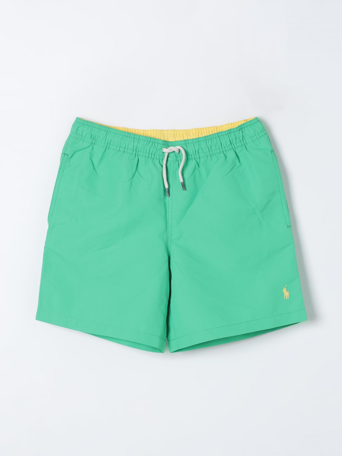 Polo Ralph Lauren Swimsuit  Kids Color Green In 绿色