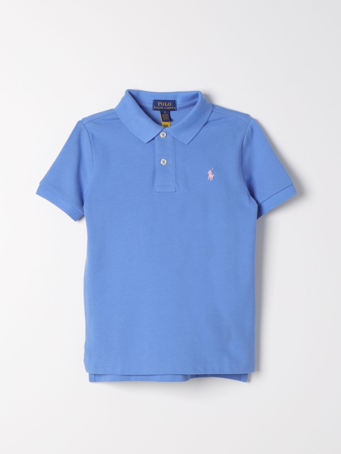 Polo Shirt POLO RALPH LAUREN Kids colour Gnawed Blue