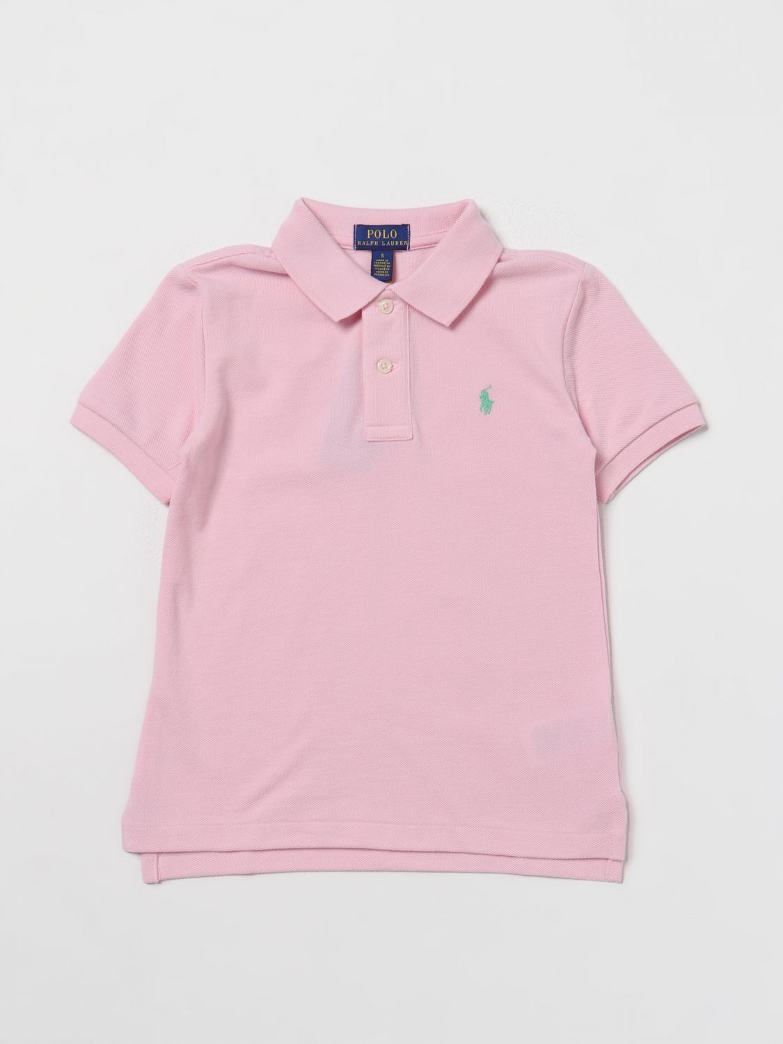 Polo Ralph Lauren Polo Shirt  Kids In 粉色