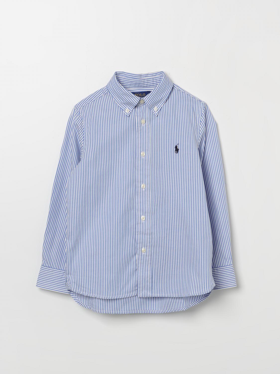 Shirt POLO RALPH LAUREN Kids colour Sky Blue