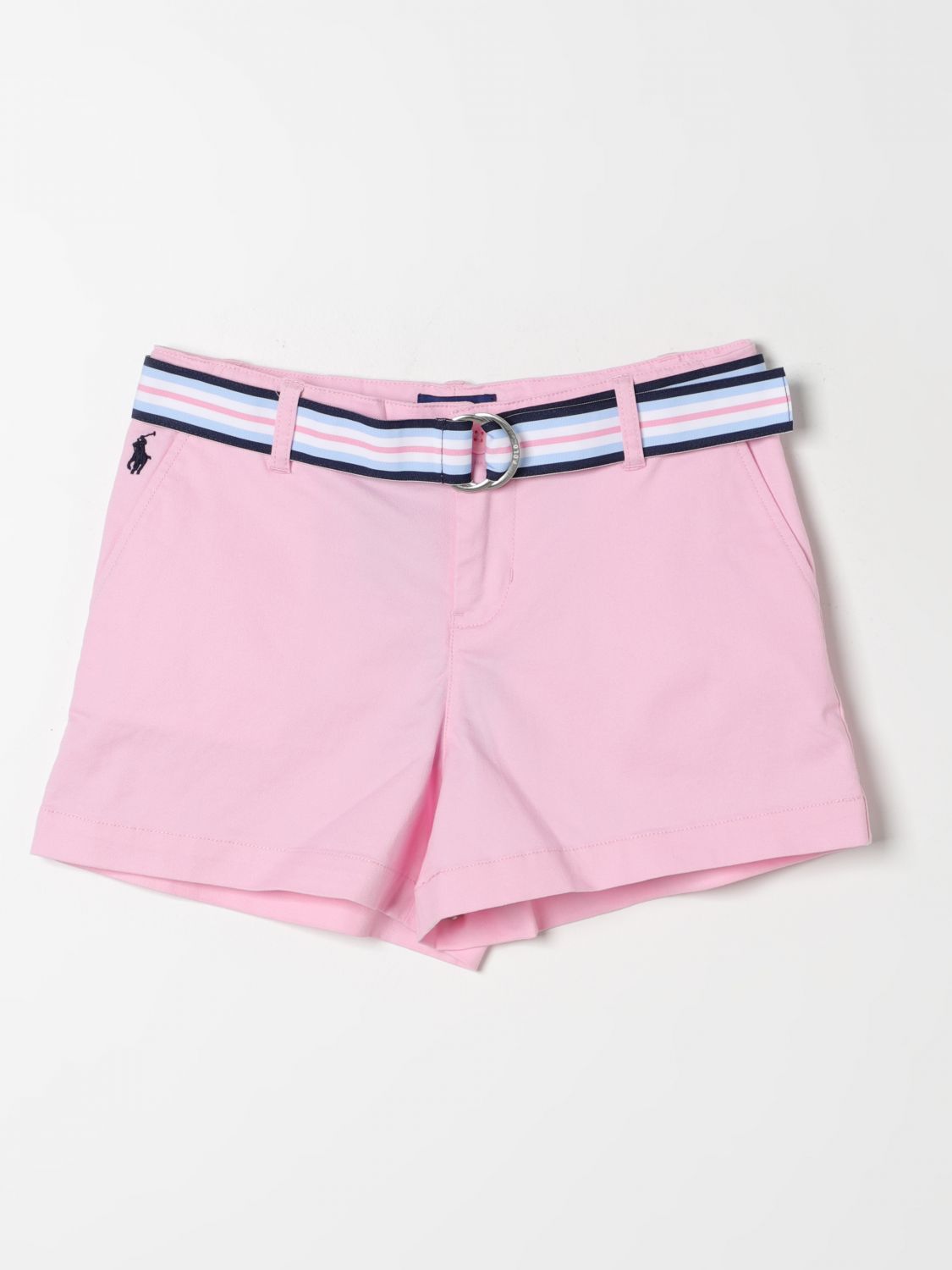 Shop Polo Ralph Lauren Short  Kids Color Pink