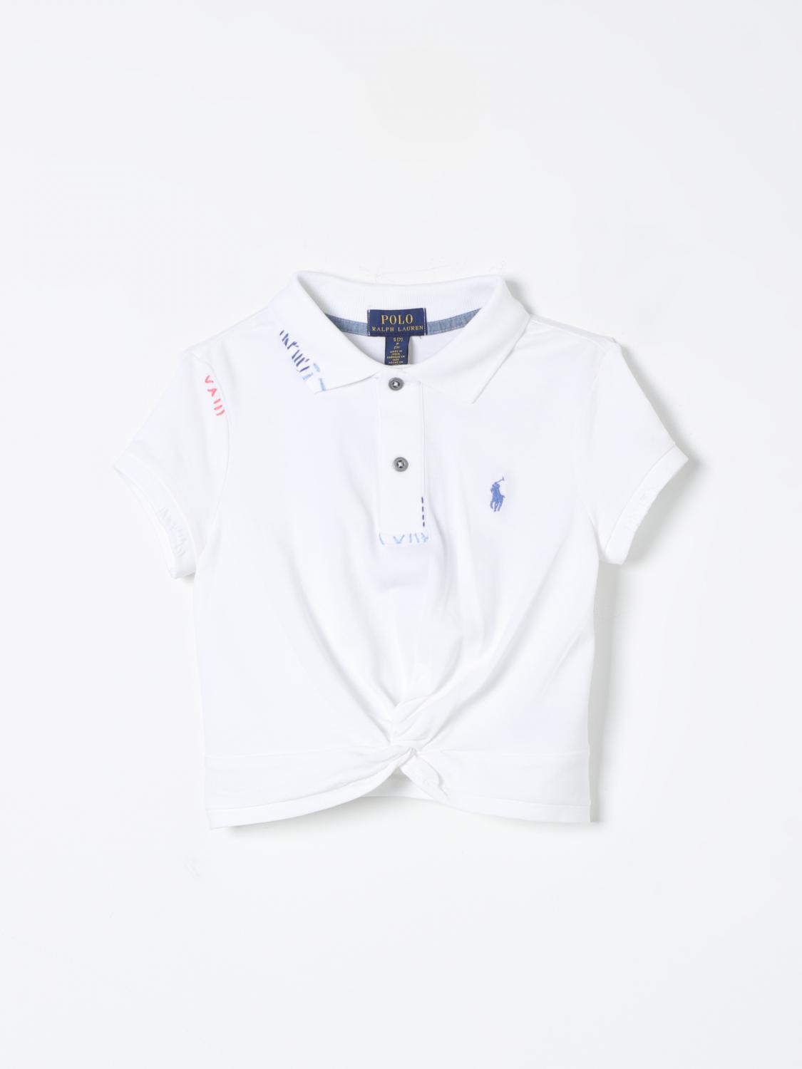 POLO RALPH LAUREN: Polo shirt kids - White | Polo Ralph Lauren polo ...