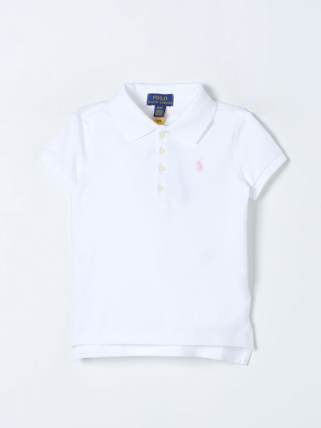 Polo Ralph Lauren Polo Shirt  Kids Color White