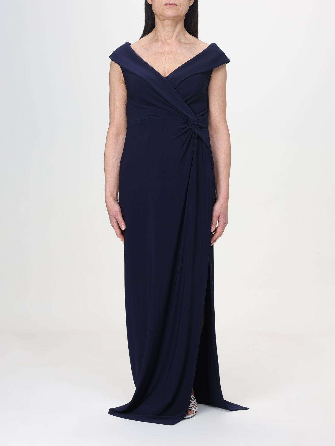 Shop Lauren Ralph Lauren Dress  Woman Color Navy