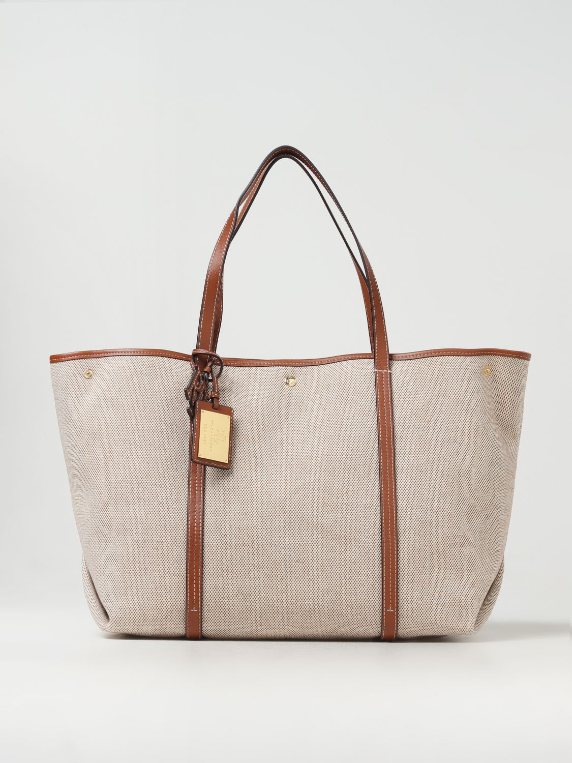 Shop Lauren Ralph Lauren Tote Bags  Woman Color Brown