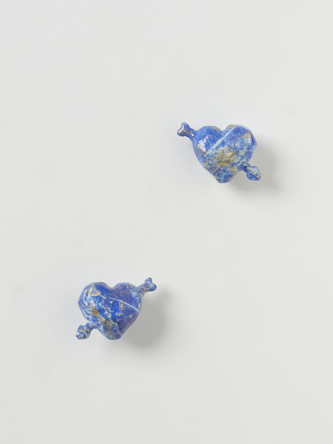 SUNNEI Resin-coated metal earrings