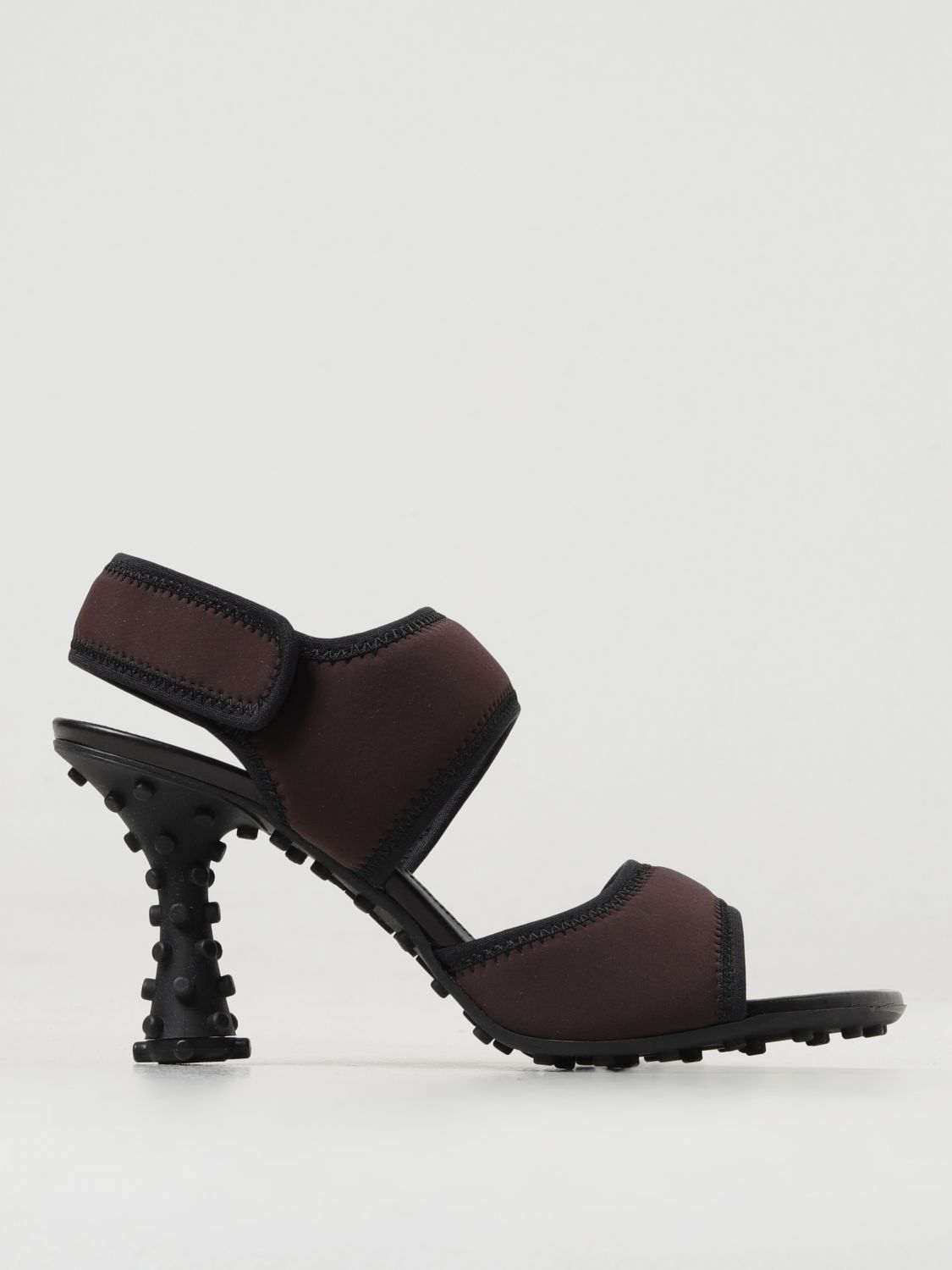 Shop Sunnei Heeled Sandals  Woman Color Black