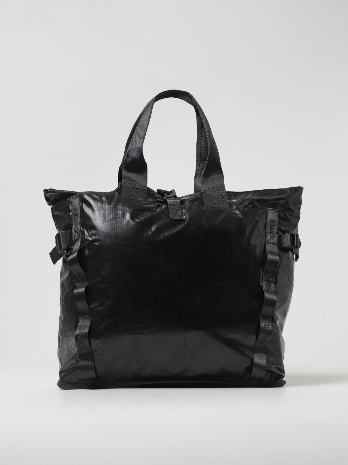 Shop Rains Tote Bags  Woman Color Black