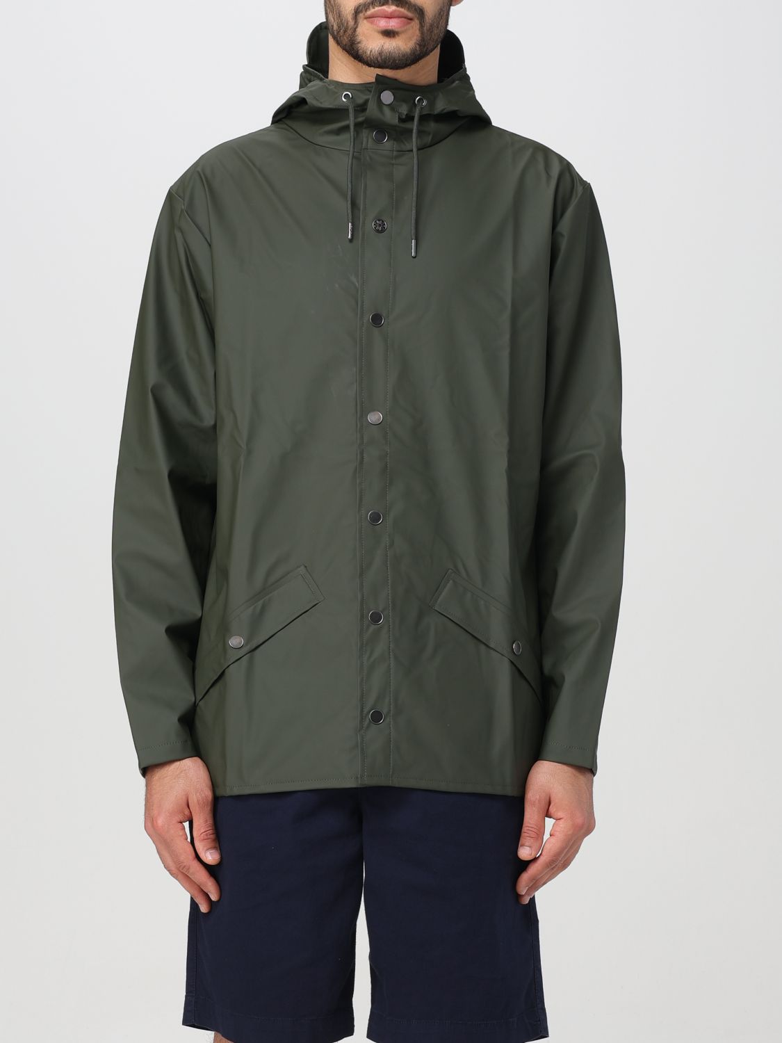Rains Jacket  Men Color Green