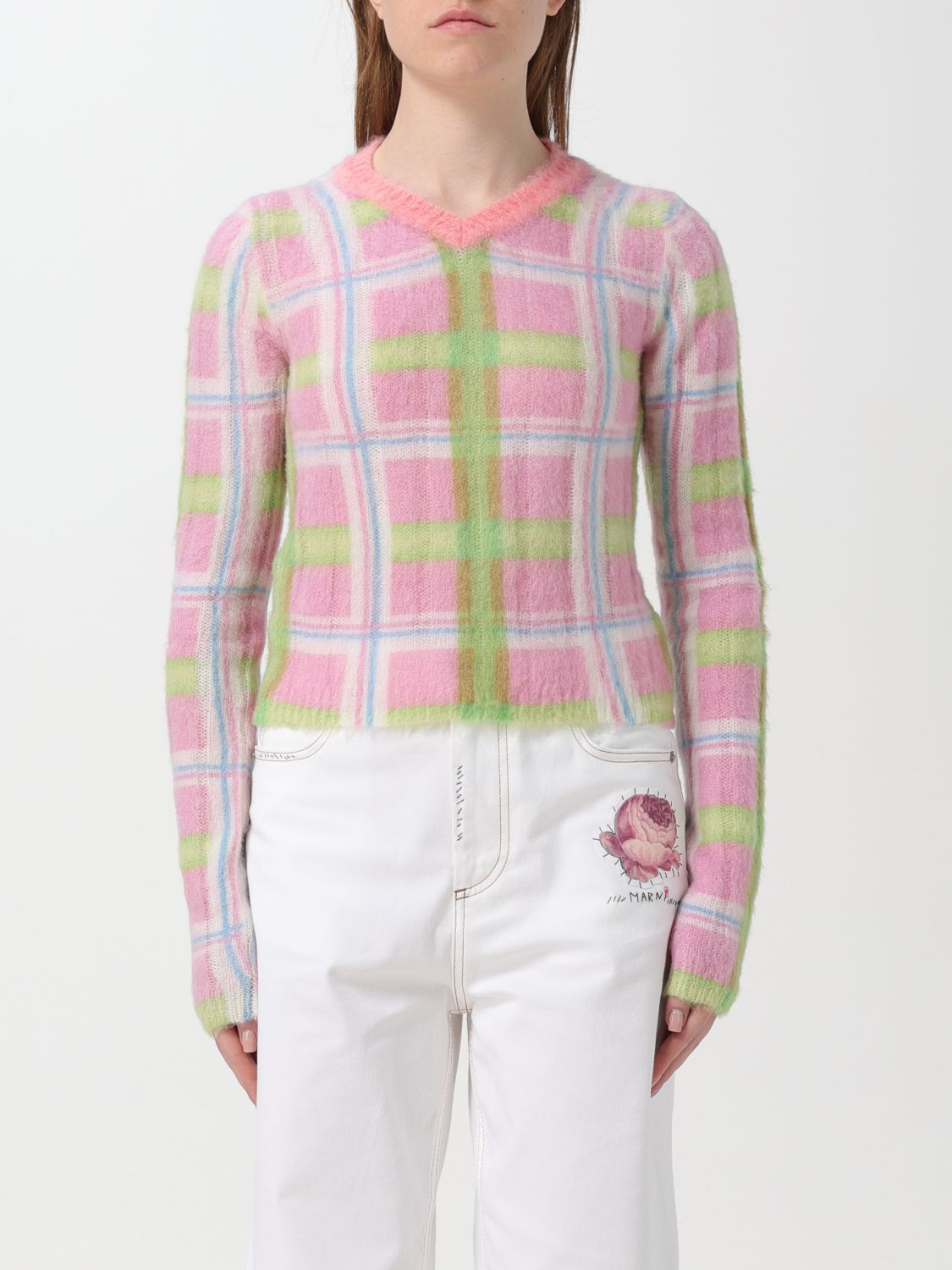 Shop Marni Sweater  Woman Color Pink