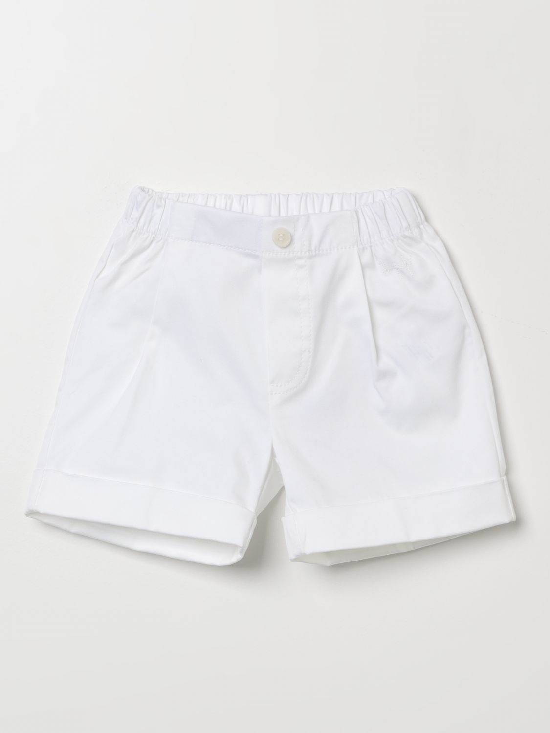 Il Gufo Babies' Shorts  Kids Color White