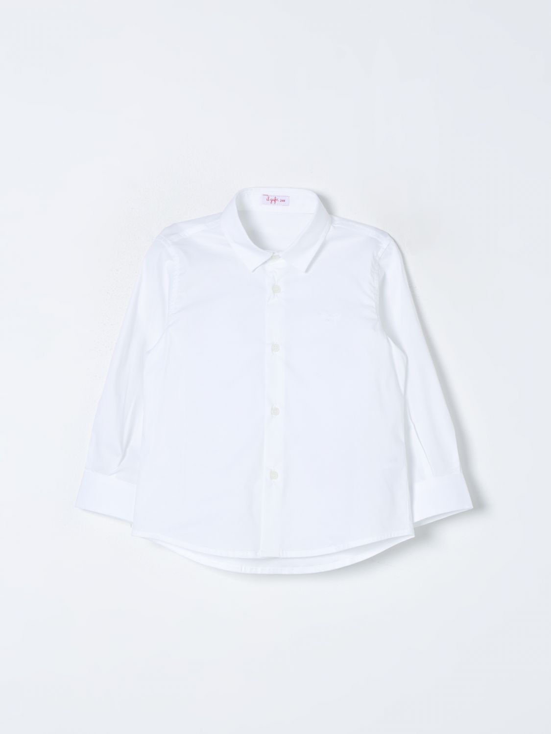 Shop Il Gufo Shirt  Kids Color White