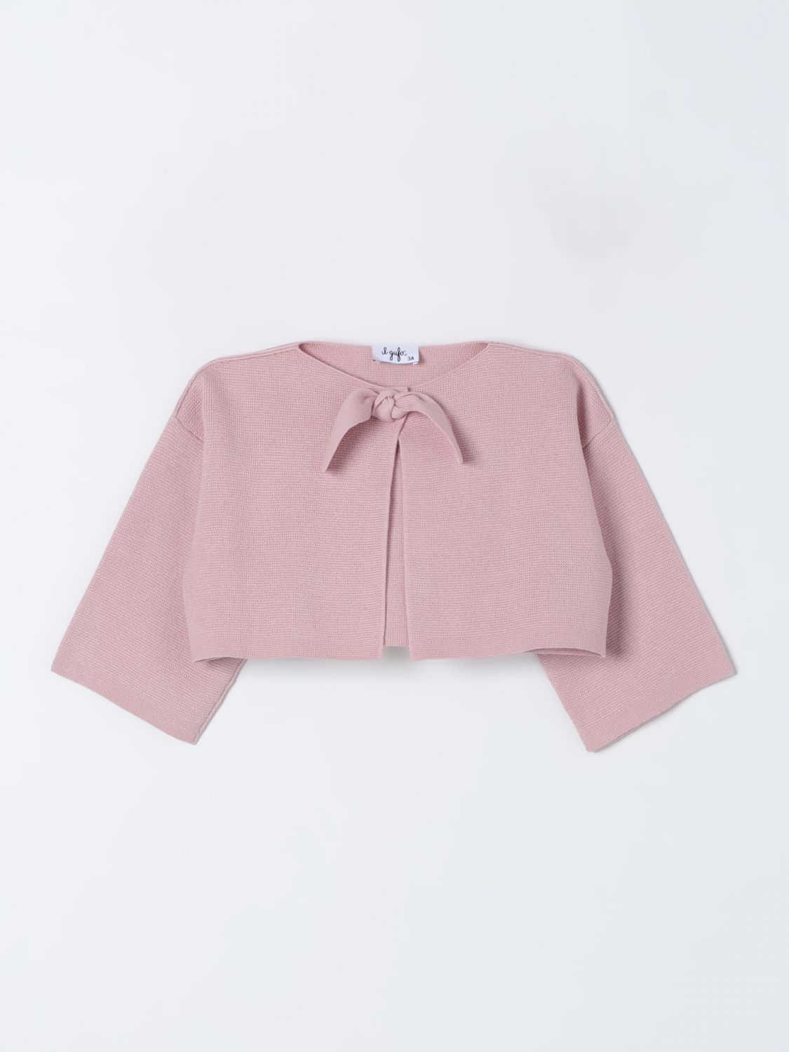 Shop Il Gufo Sweater  Kids Color Blush Pink