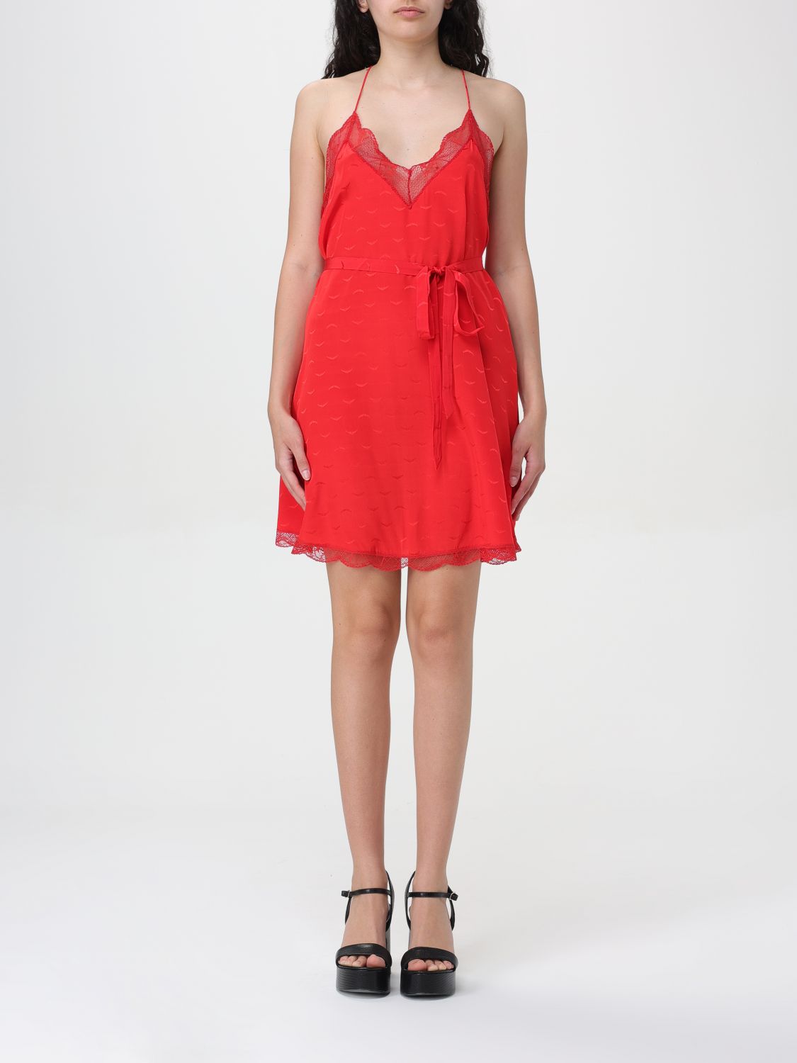Shop Zadig & Voltaire Dress  Woman Color Red