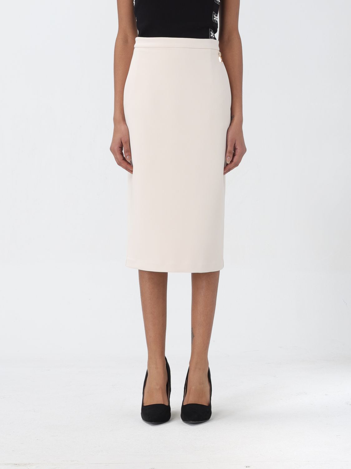 Elisabetta Franchi Skirt  Woman Color White