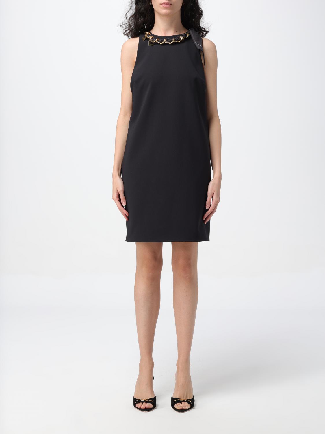 Dress ELISABETTA FRANCHI Woman colour Black