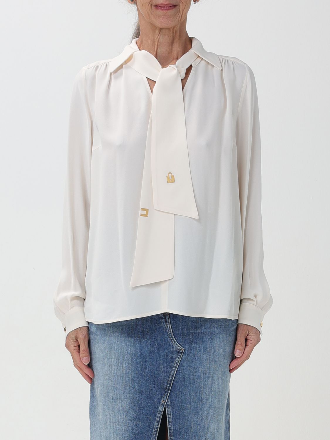 Elisabetta Franchi Shirt  Woman Color White