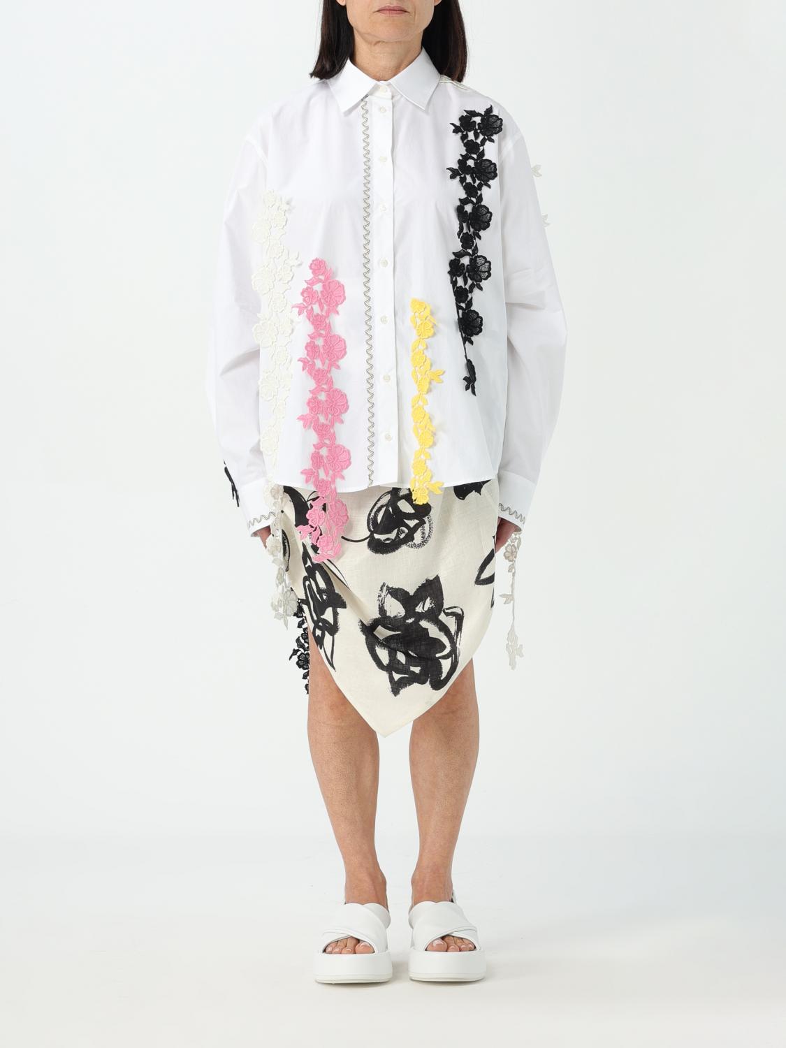 Msgm Shirt  Woman Color White