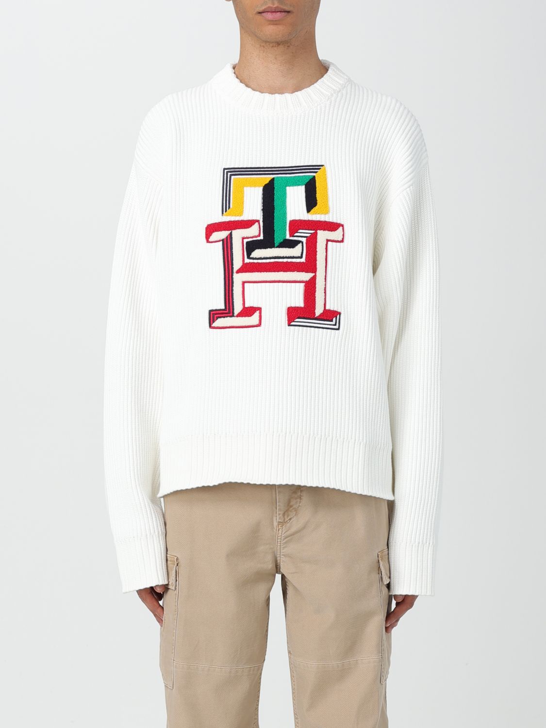 Tommy Hilfiger Sweater  Collection Men Color White