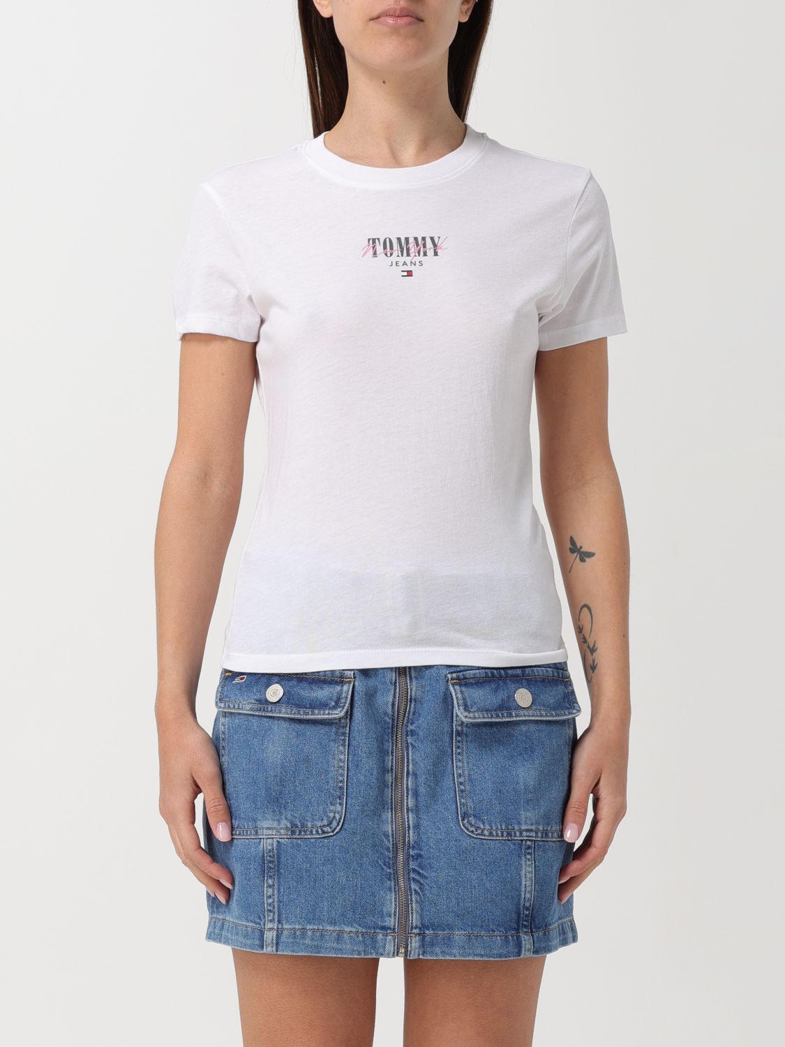 Tommy Jeans T-shirt  Woman Color White