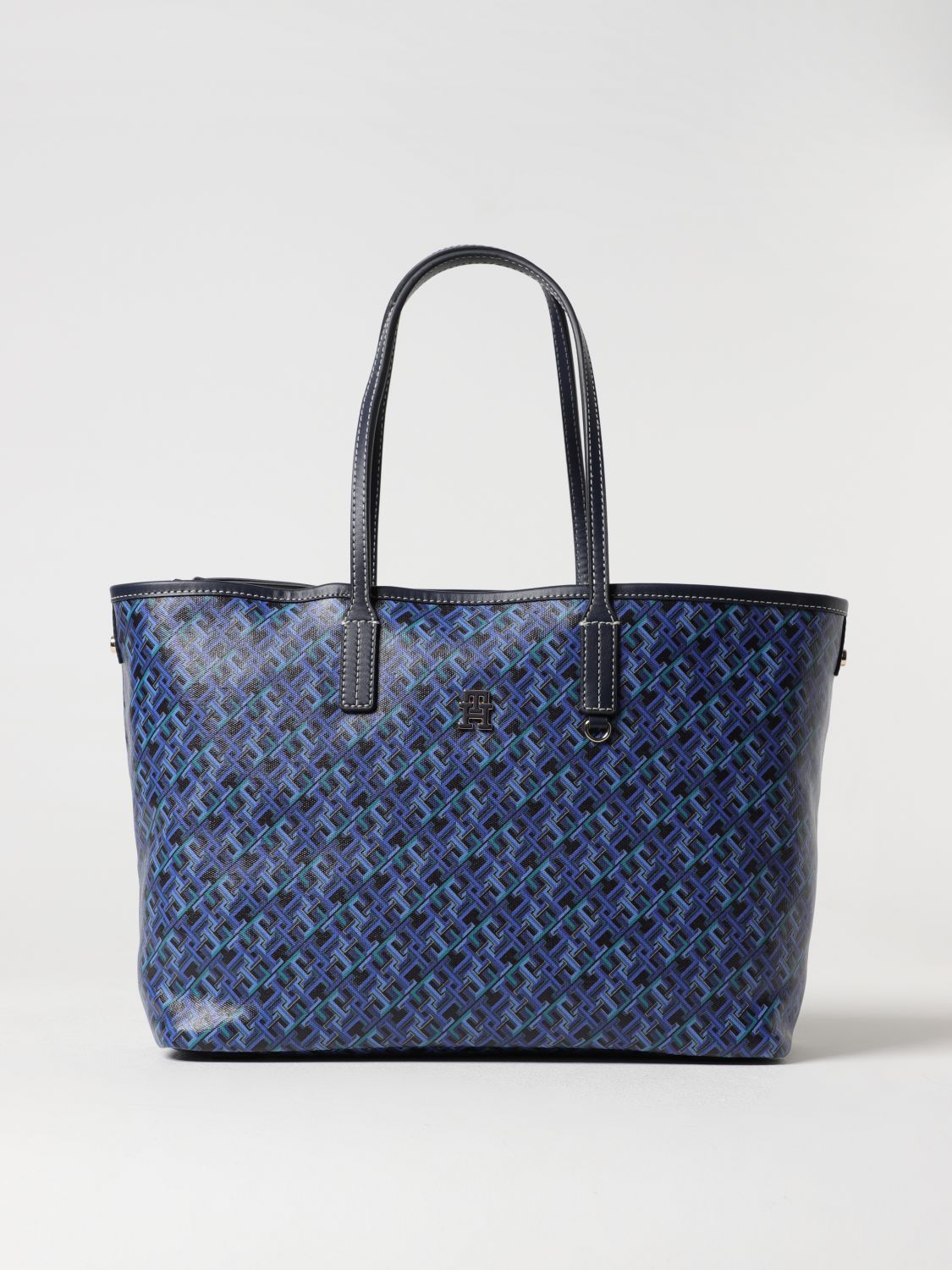 Shop Tommy Hilfiger Tote Bags  Woman Color Blue