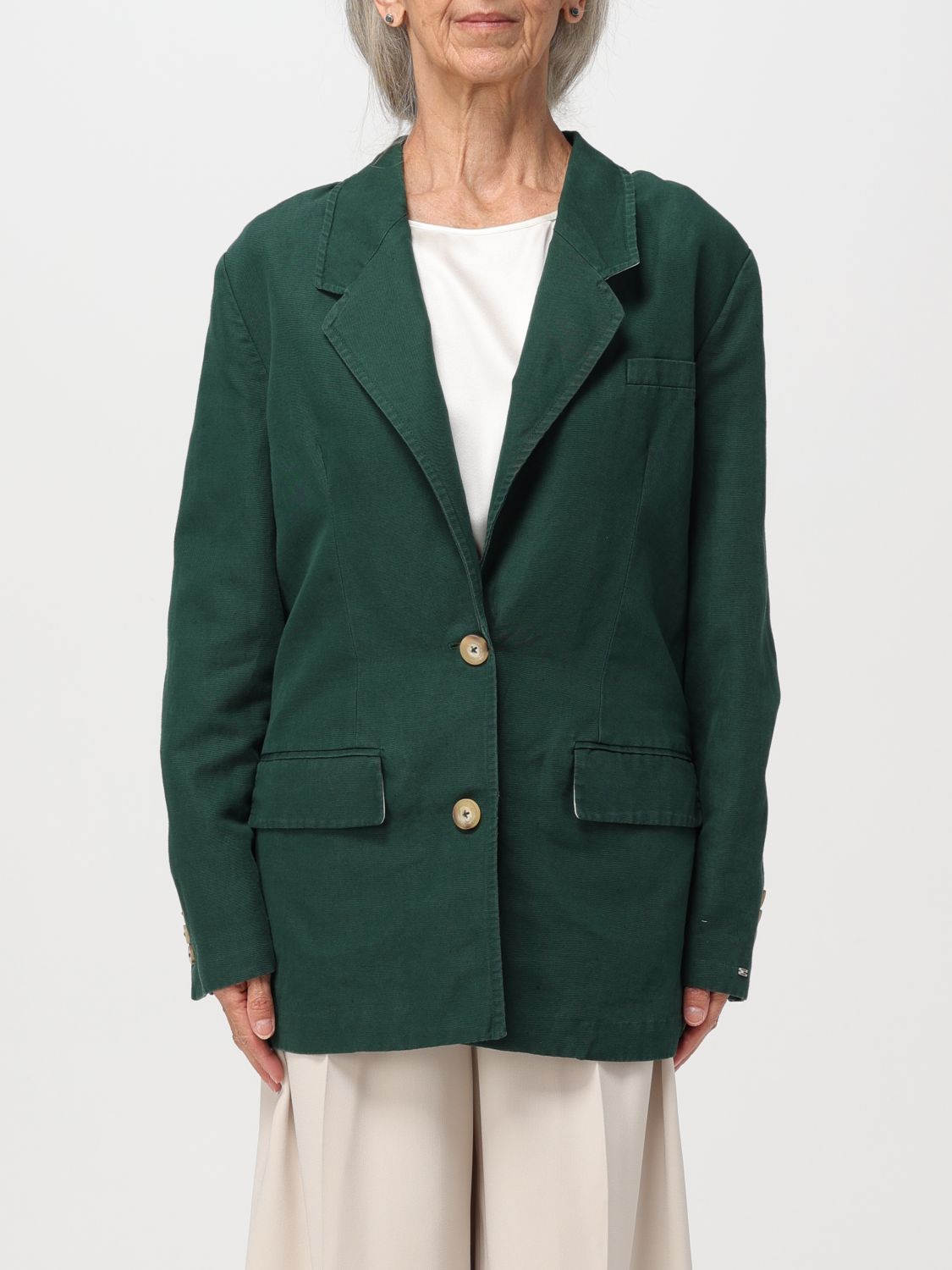 Tommy Hilfiger Blazer  Woman Color Green