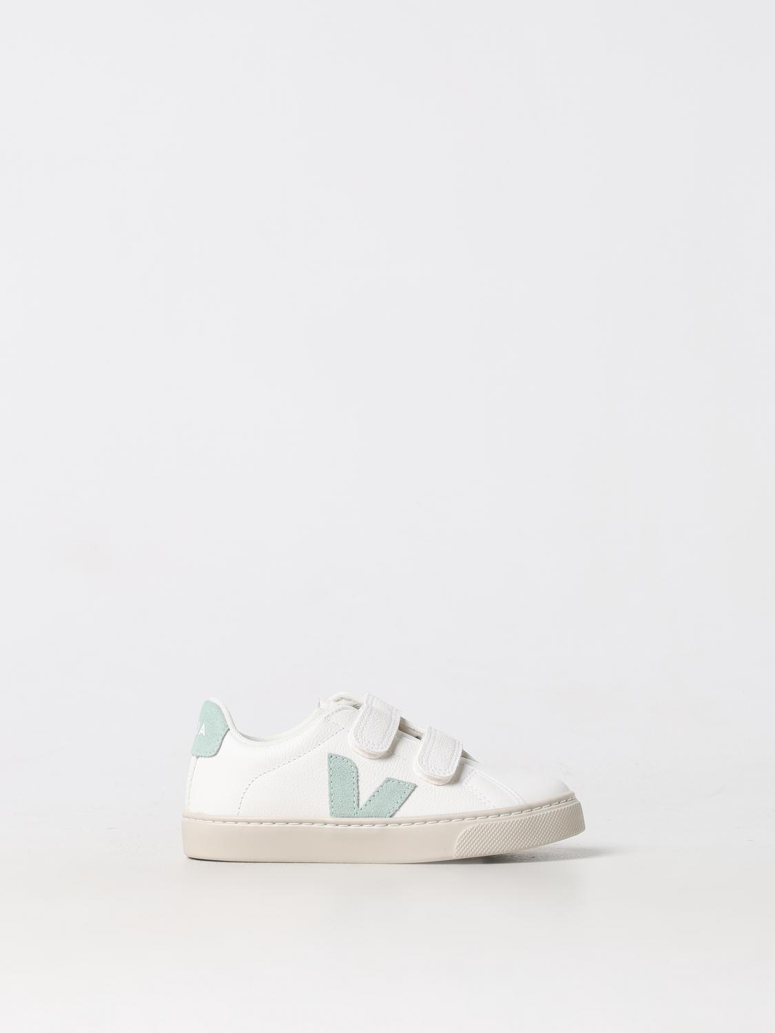 Shop Veja Sneakers  Kids Color White In Weiss