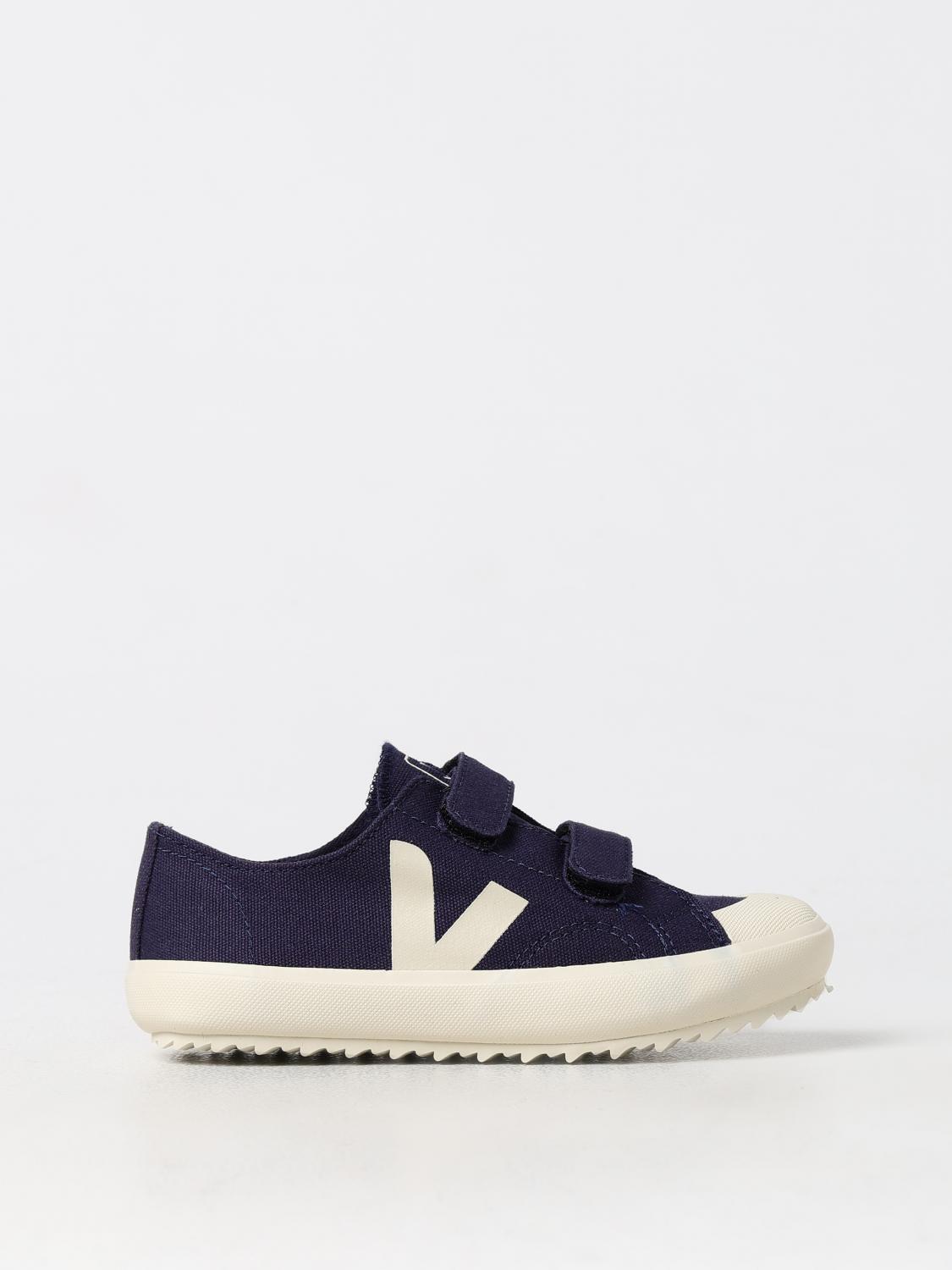 Shop Veja Sneakers  Kids Color Blue In Blau