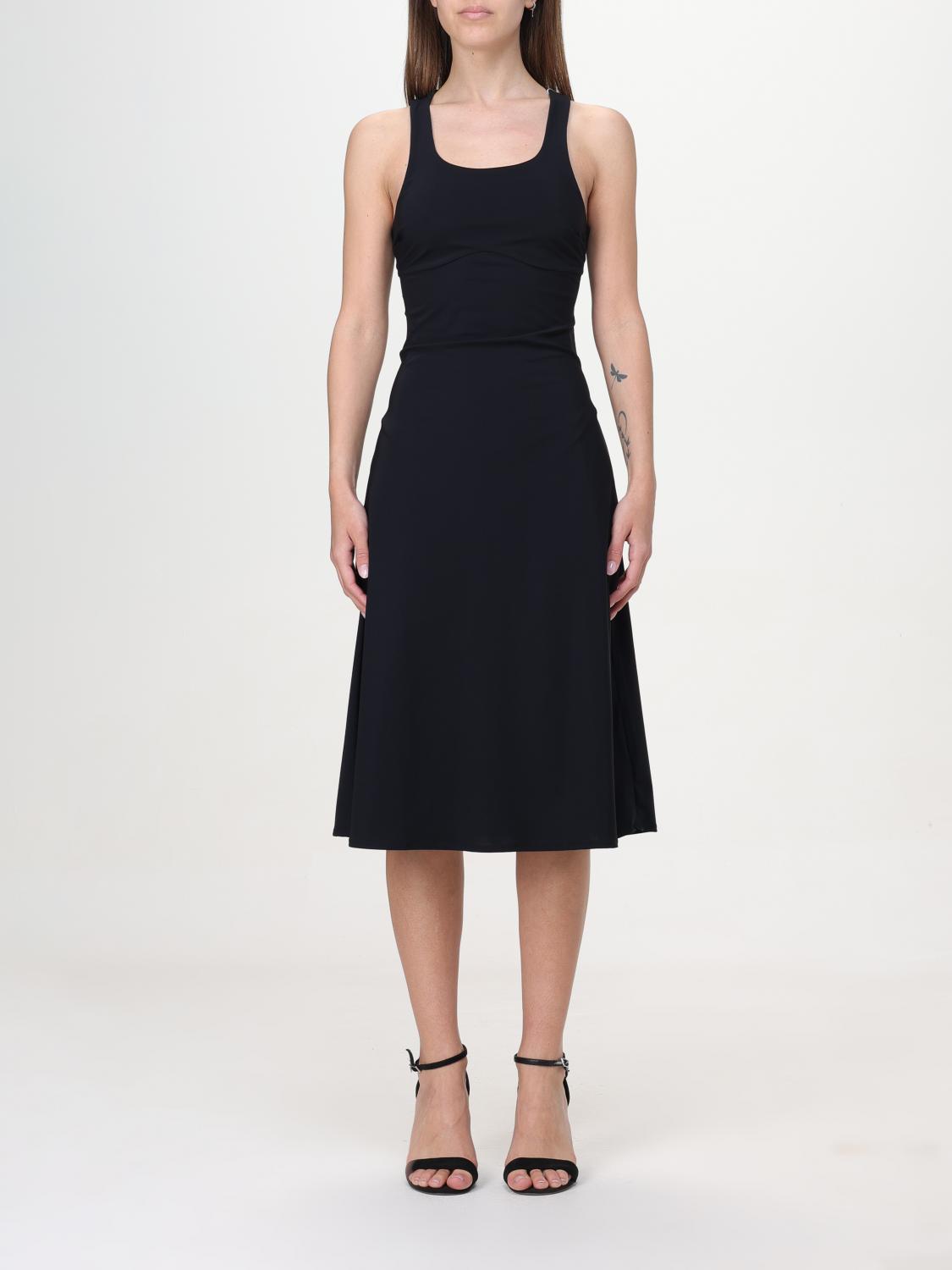 Shop Patrizia Pepe Dress  Woman Color Black