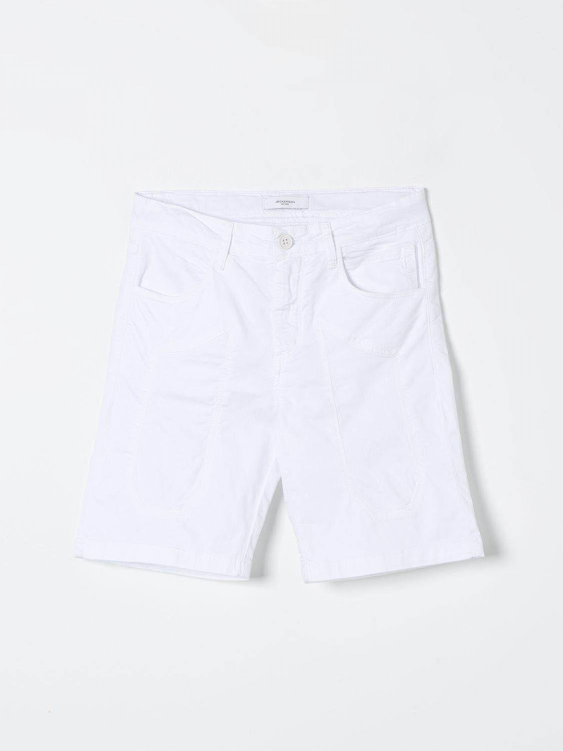 Shop Jeckerson Shorts  Kids Color White