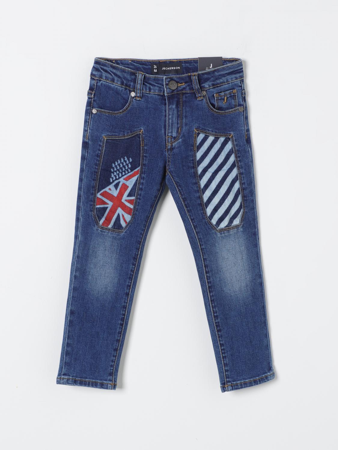 Shop Jeckerson Jeans  Kids Color Denim