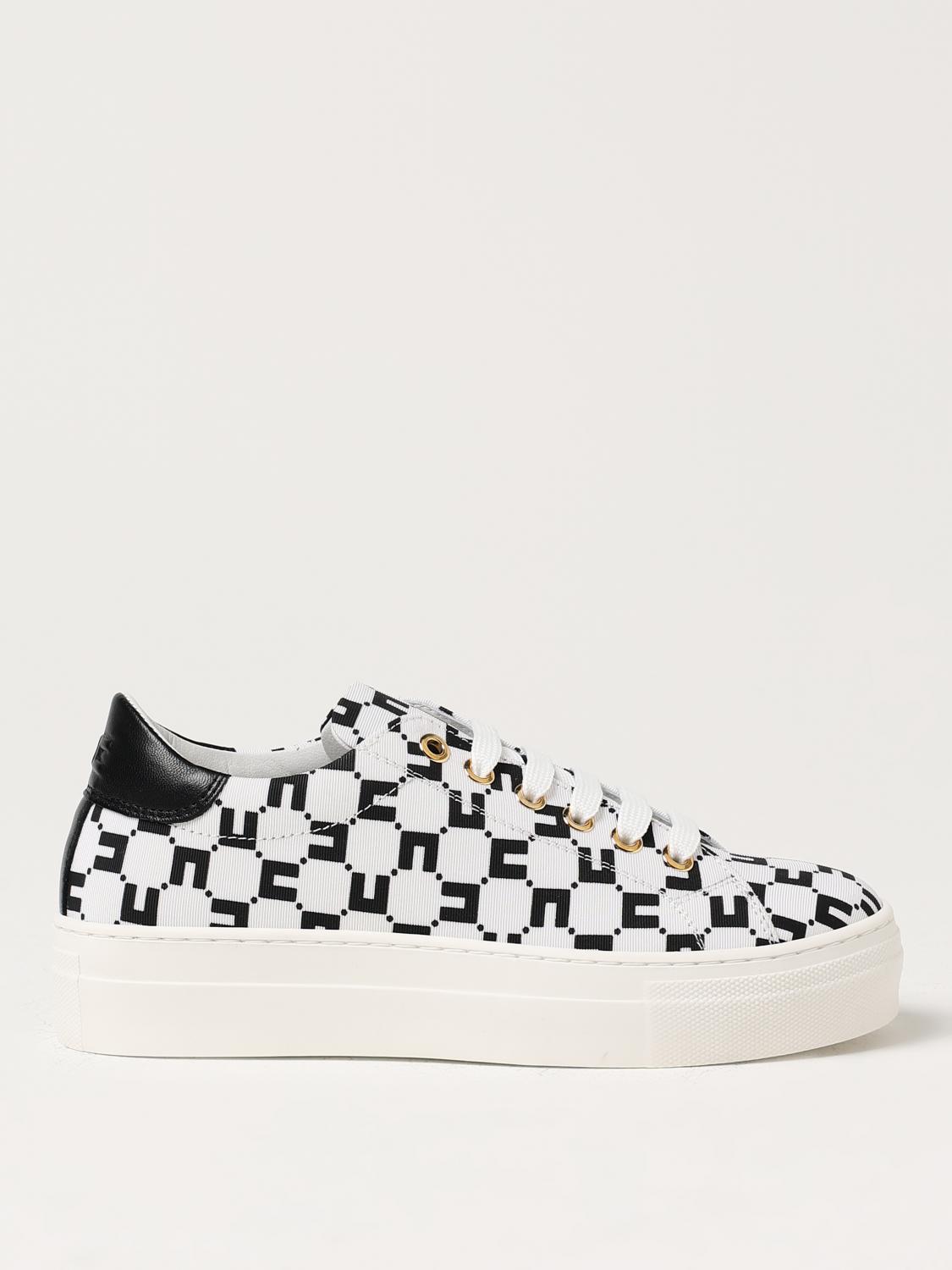 Shop Elisabetta Franchi La Mia Bambina Sneakers  Kids Color Butter