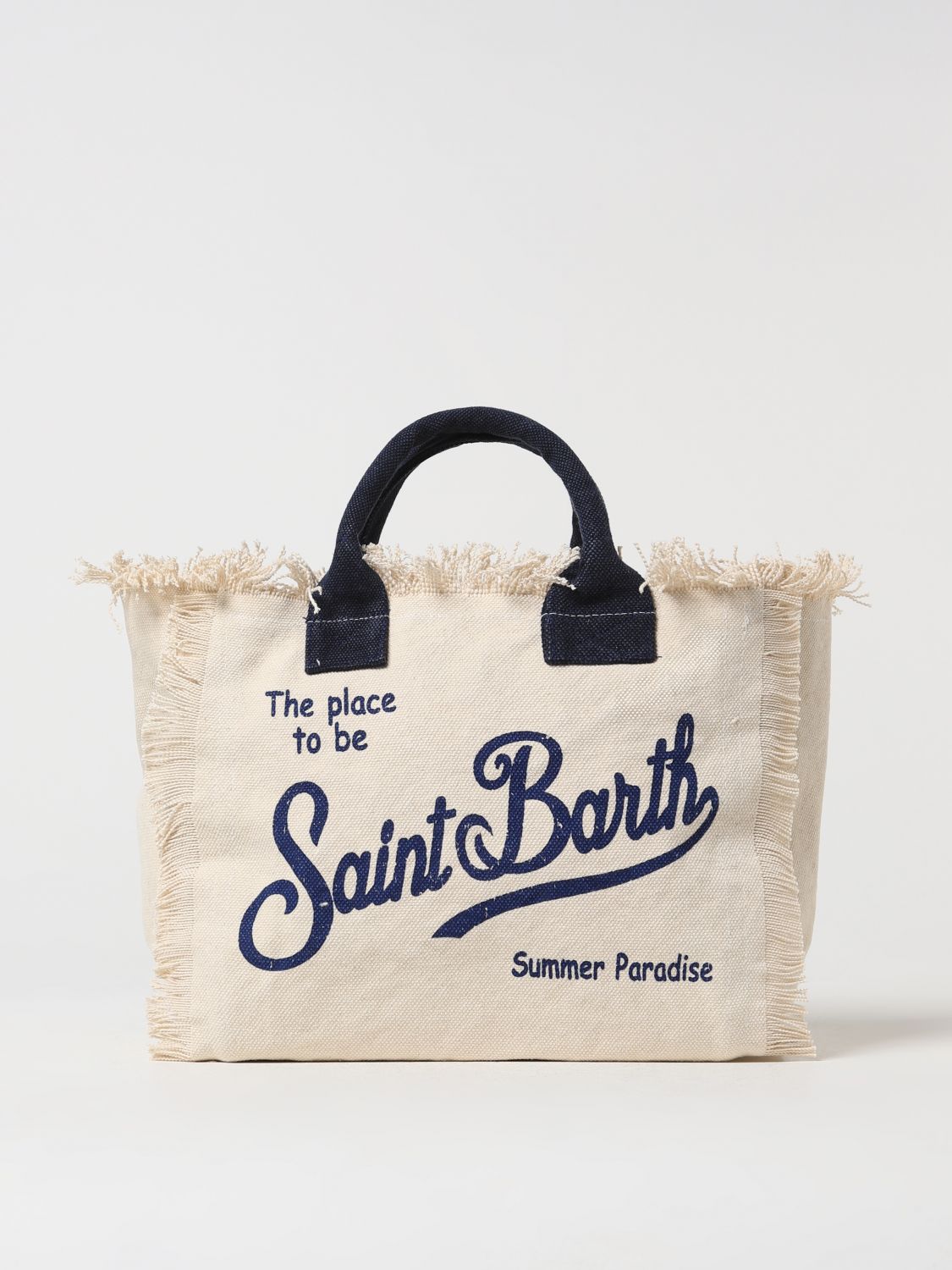 Shop Mc2 Saint Barth Bag  Kids Color White In 白色