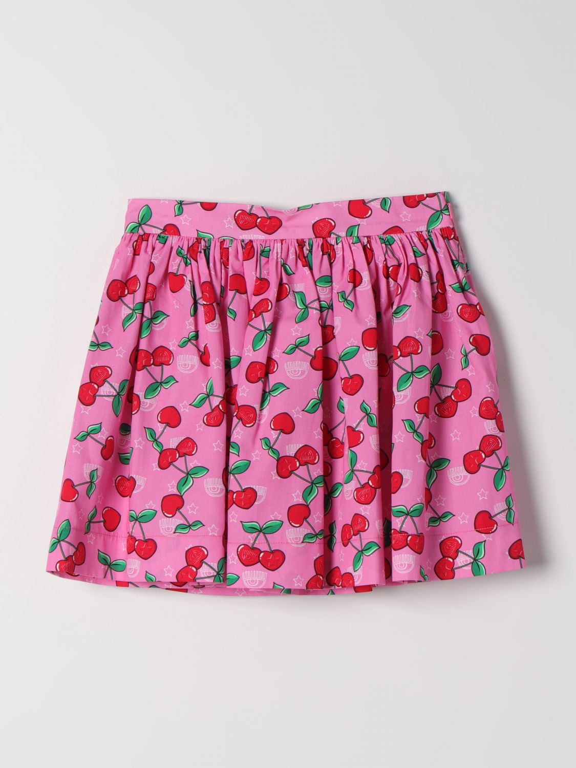 Shop Chiara Ferragni Skirt  Kids Color Pink