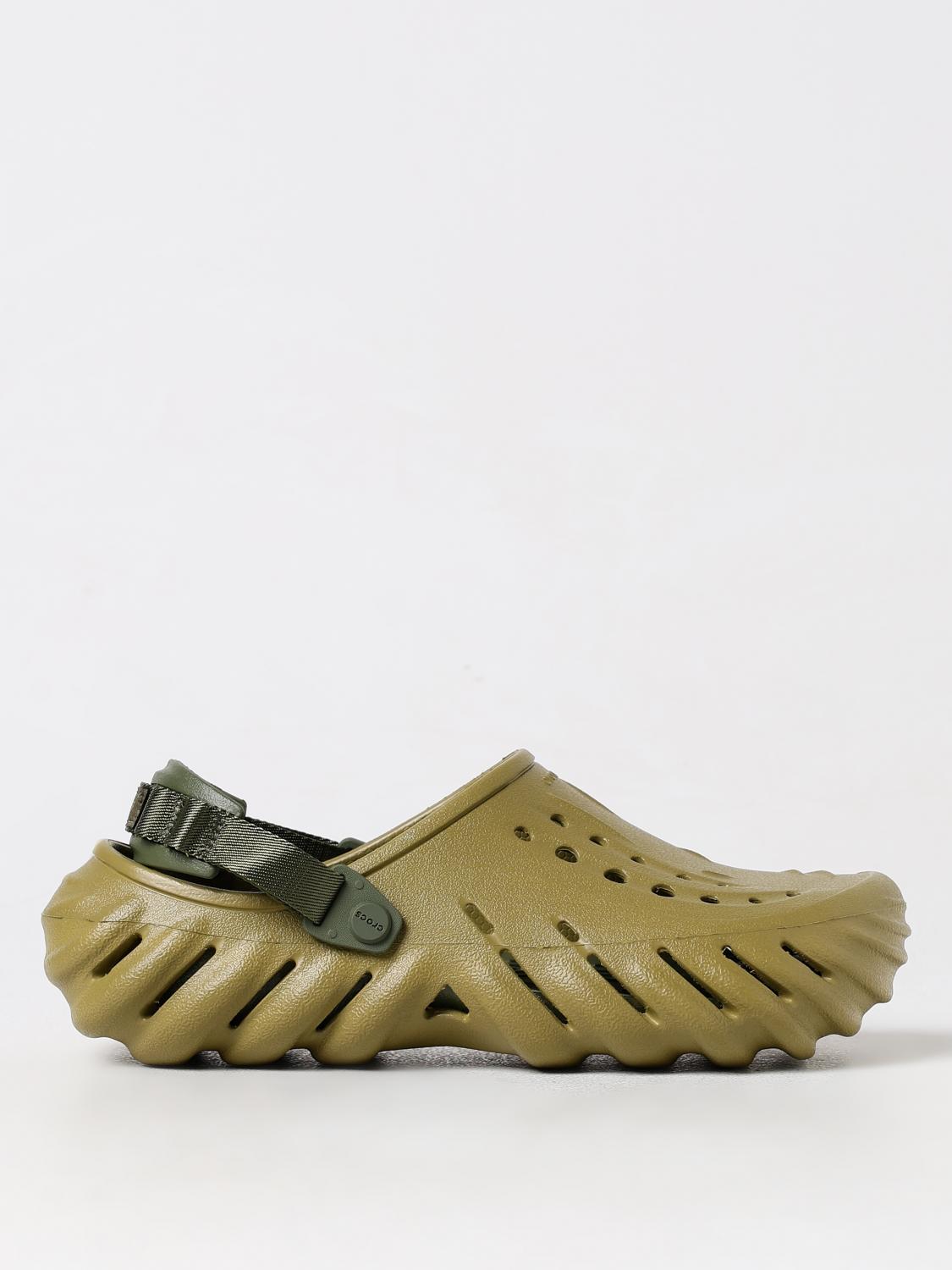 Sandals CROCS Men color Green