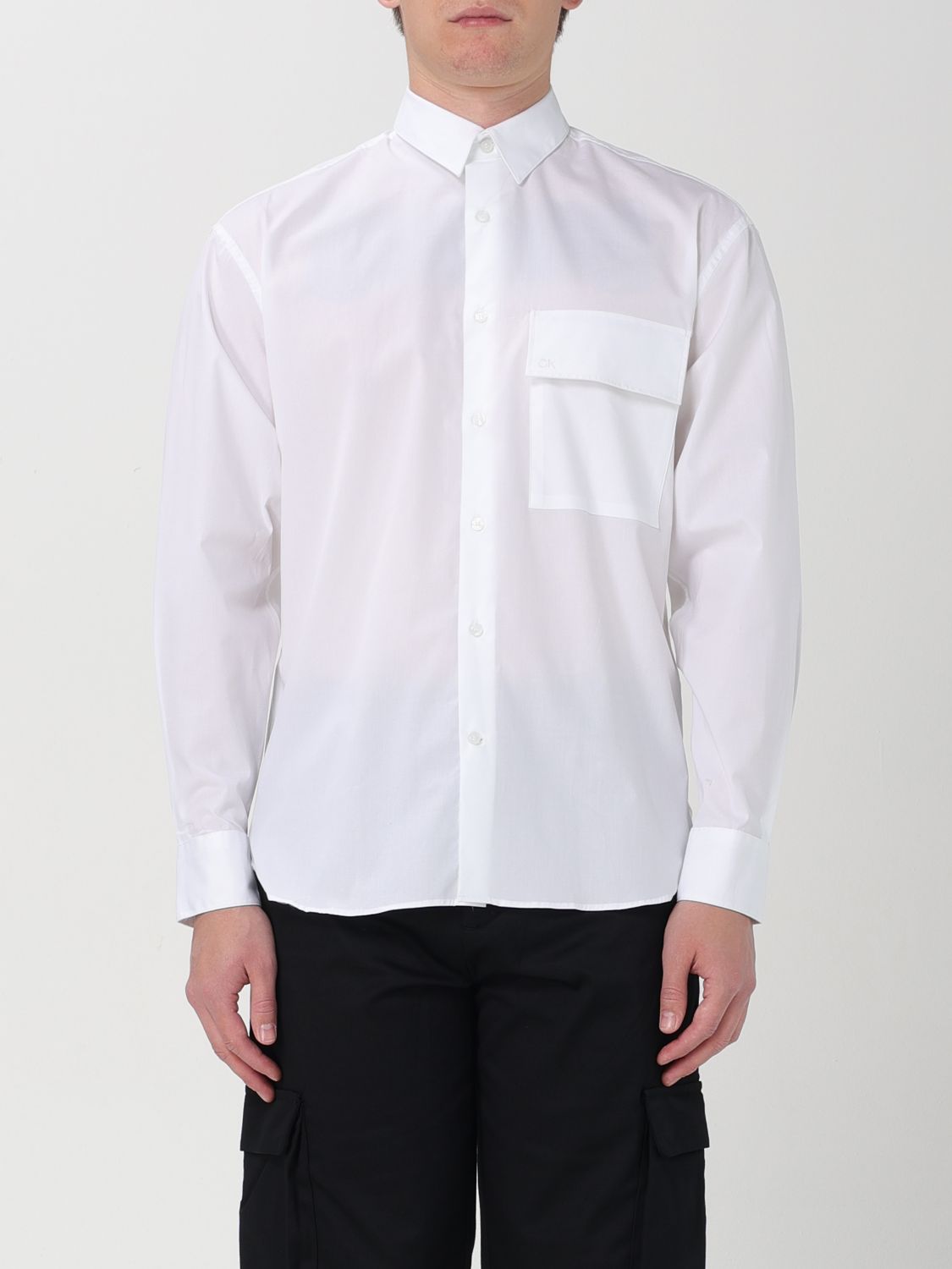 Calvin Klein Shirt  Men Color White