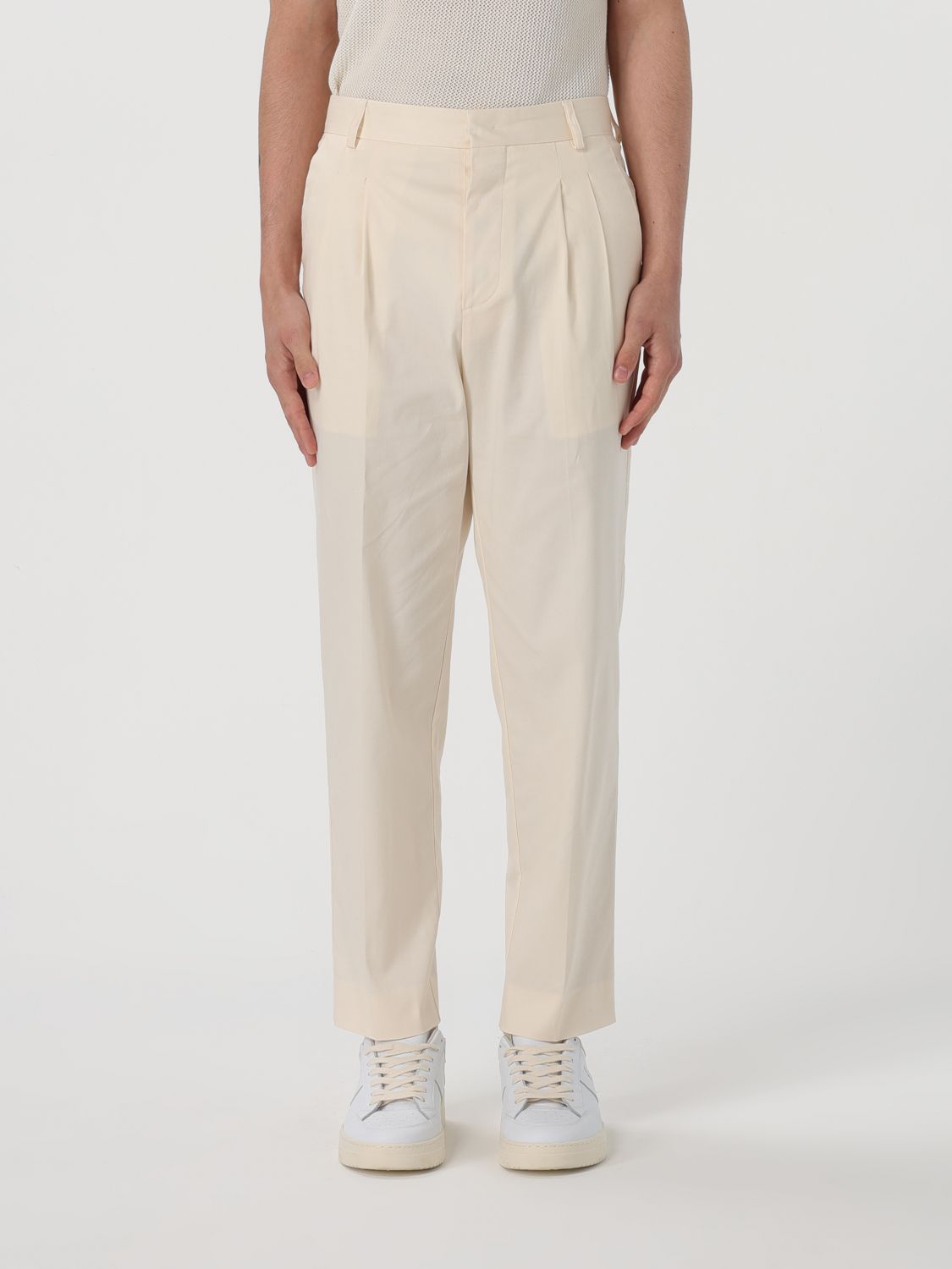 Shop Grifoni Pants  Men Color White