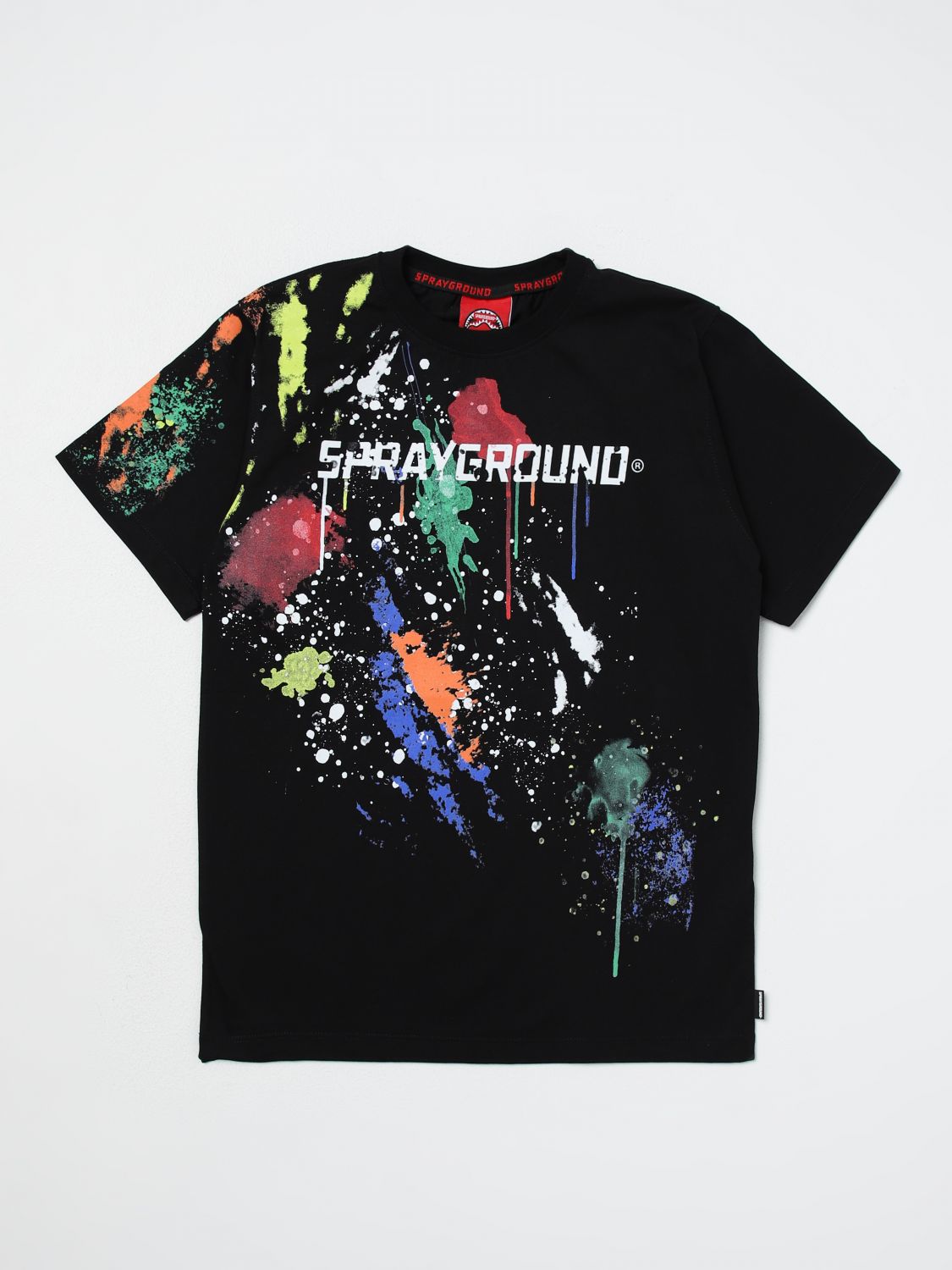 t-shirt sprayground kids color black