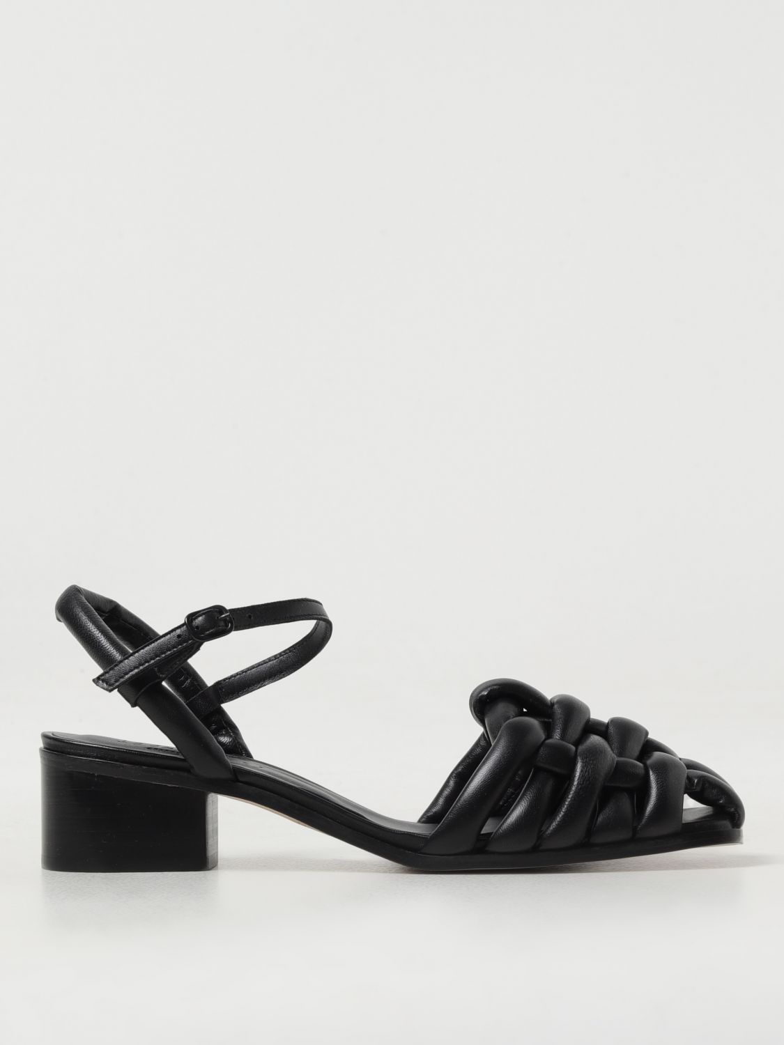 Hereu Heeled Sandals  Woman Color Black In 黑色