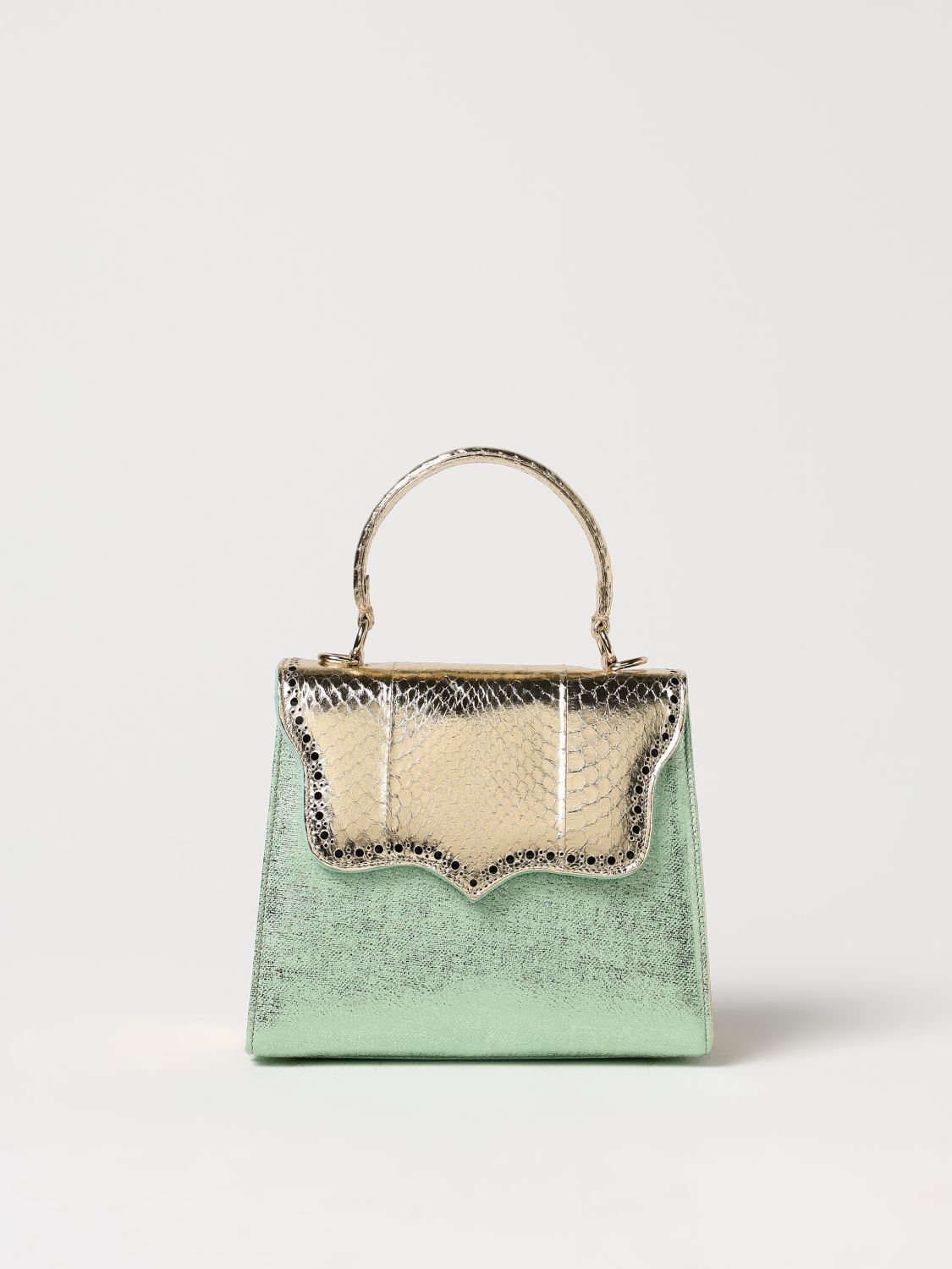 Shop Tari' Rural Design Mini Bag  Woman Color Green