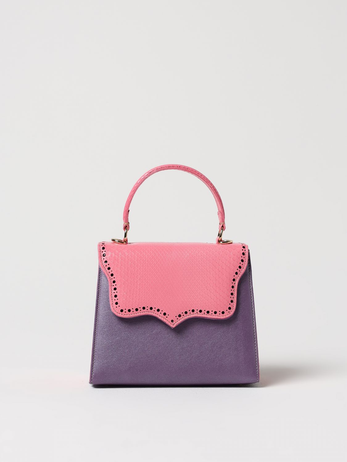 Shop Tari' Rural Design Mini Bag  Woman Color Lilac