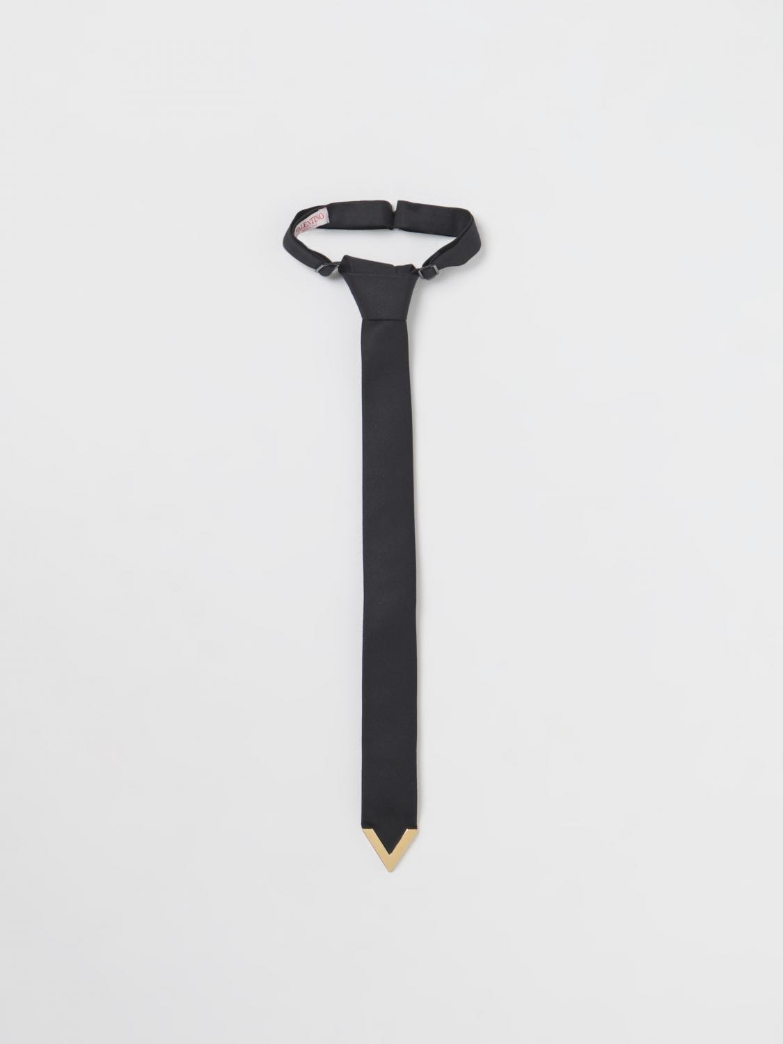 Cravatta Valentino Garavani in raso di lana e seta