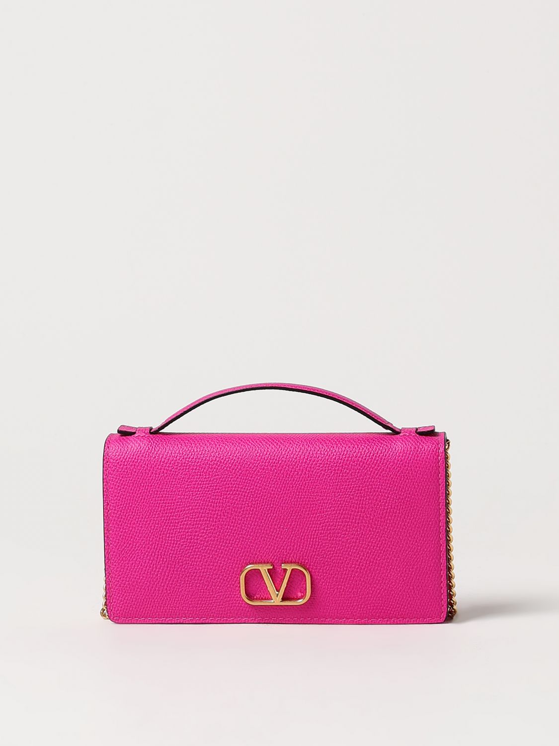 Valentino Garavani Shoulder Bag  Woman Color Fuchsia In 紫红色