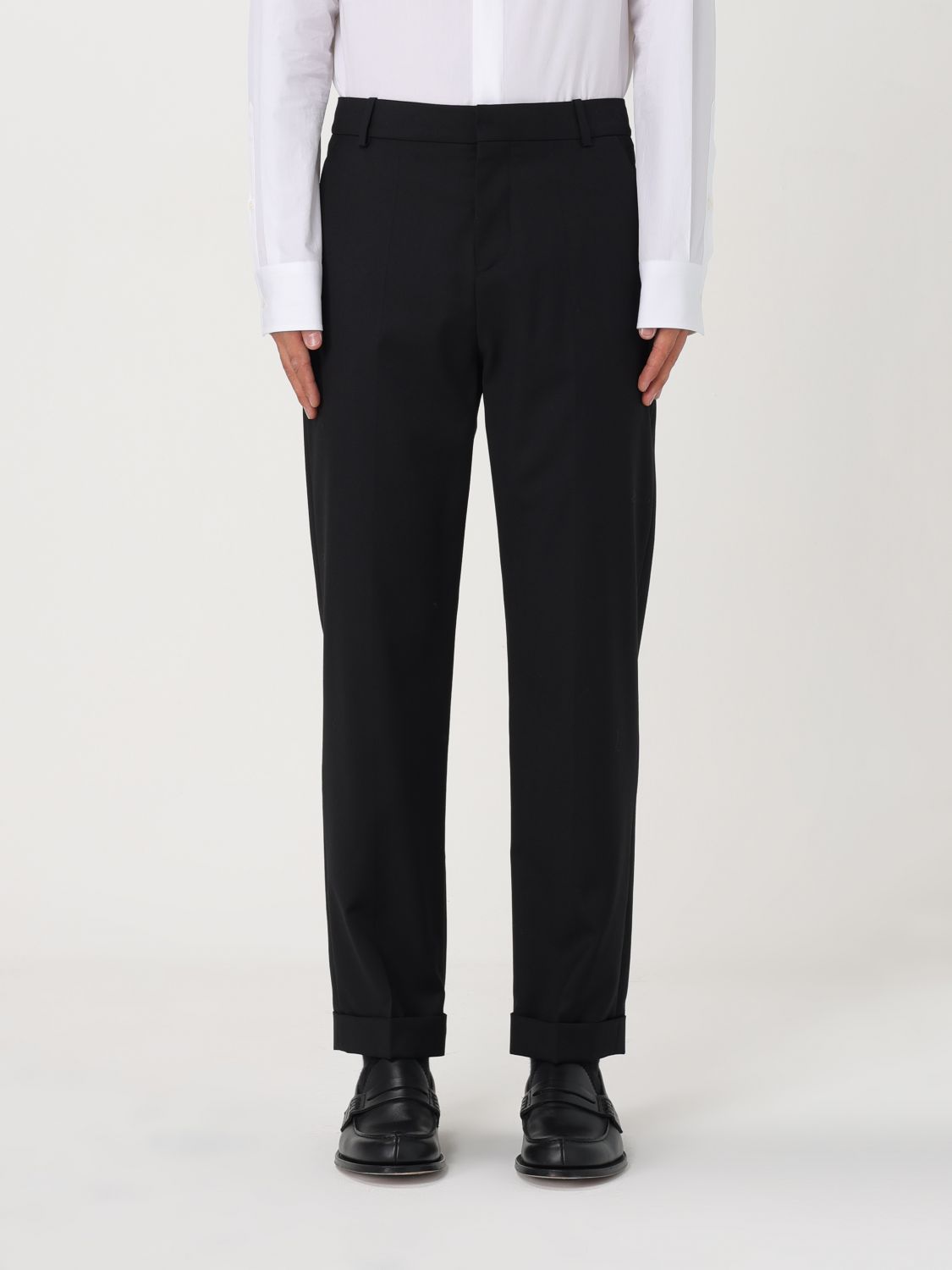 Balmain Pants  Men Color Black In 黑色