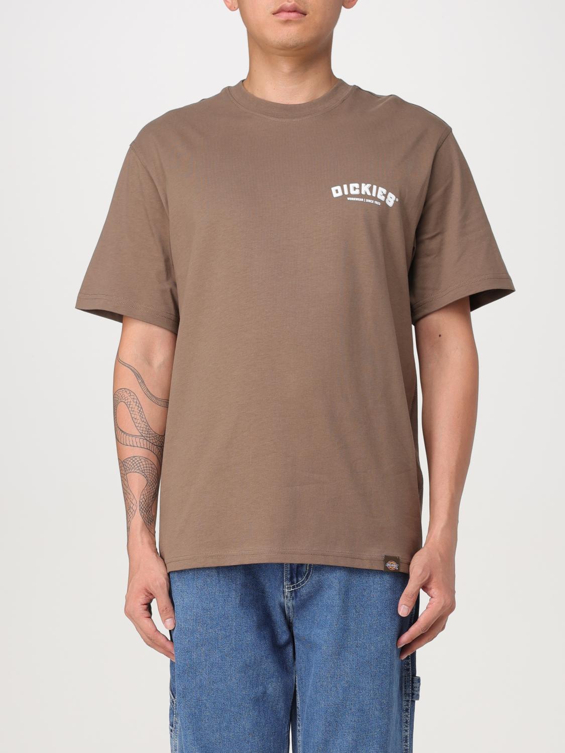 T-Shirt DICKIES Men color Brown